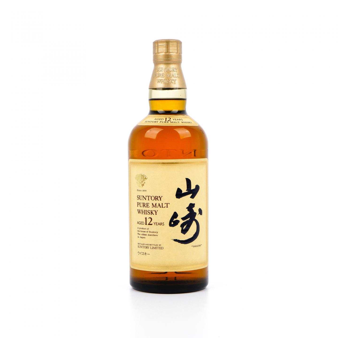 山崎 12年 金花标 Pure Malt 750ml