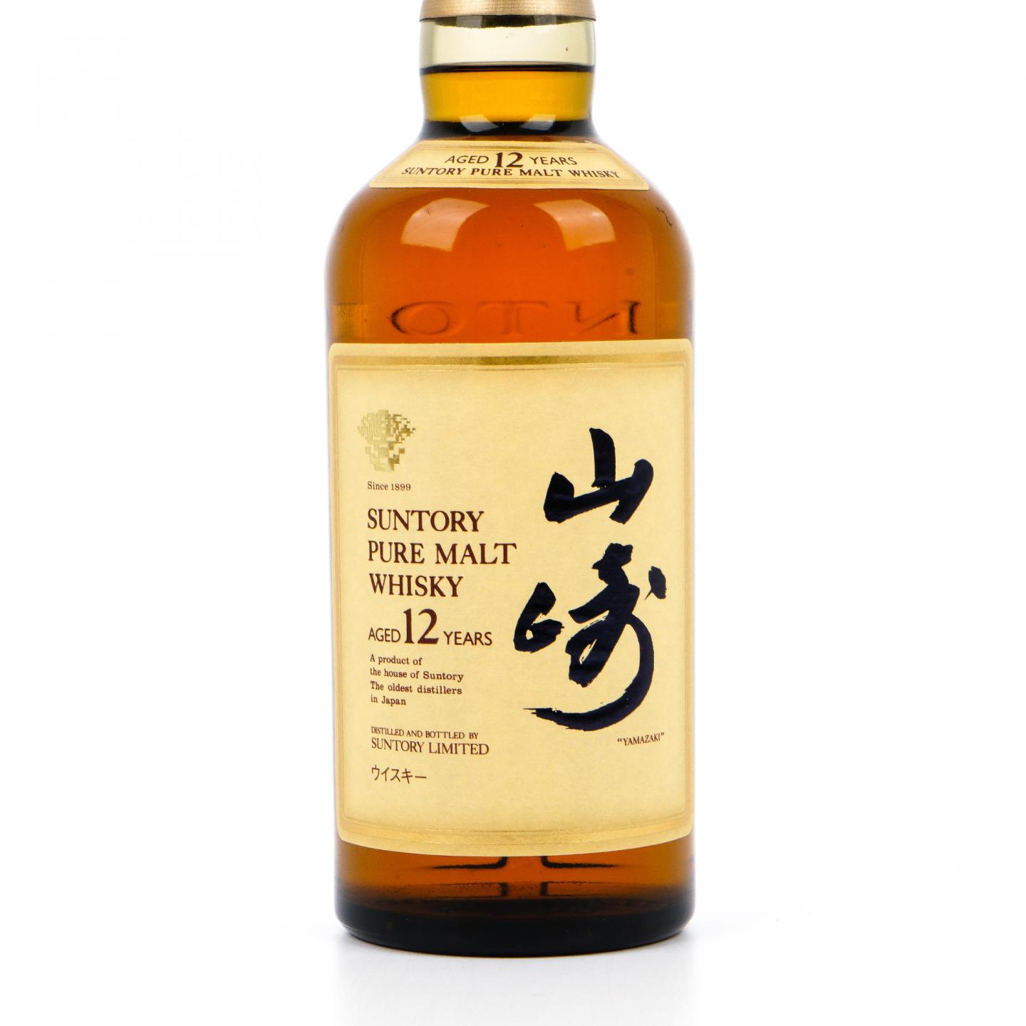 山崎 12年 金花标 Pure Malt 750ml