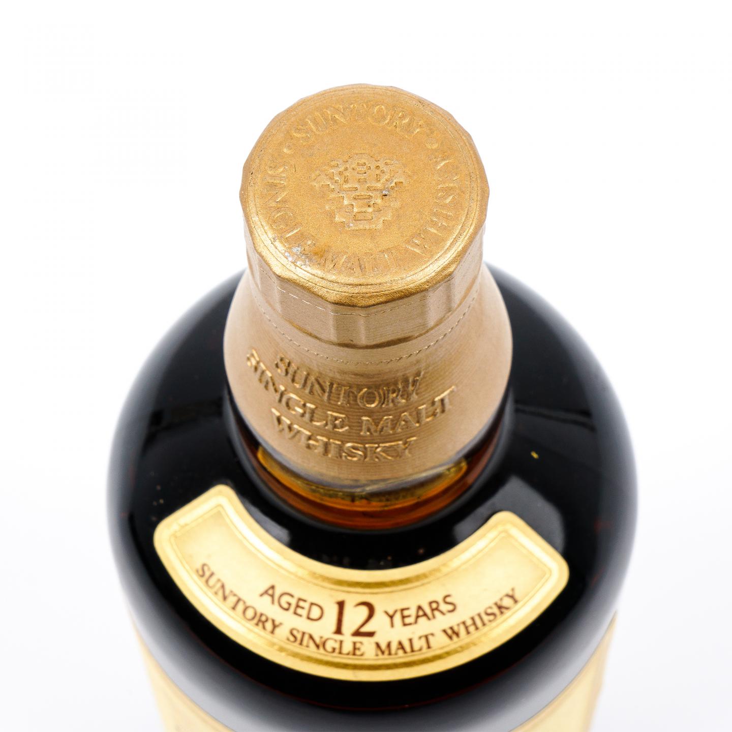 山崎 12年 Single Malt 金花标 750ml 非原盒
