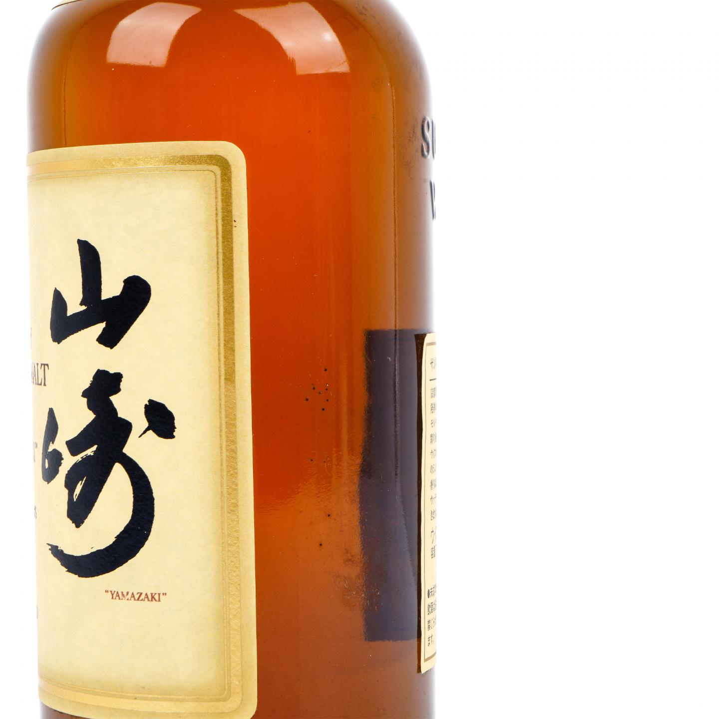 山崎 12年 Single Malt 金花标 750ml 非原盒