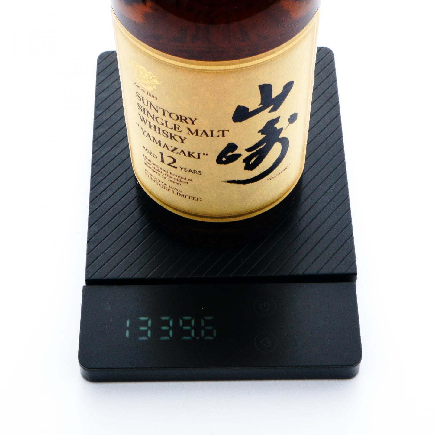 山崎 12年 Single Malt 金花标 750ml 非原盒