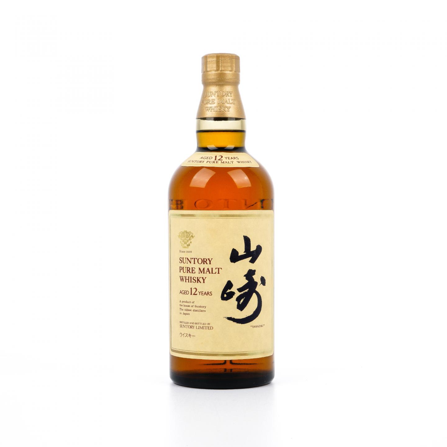 山崎 Pure Malt 12年 金花标 750ml