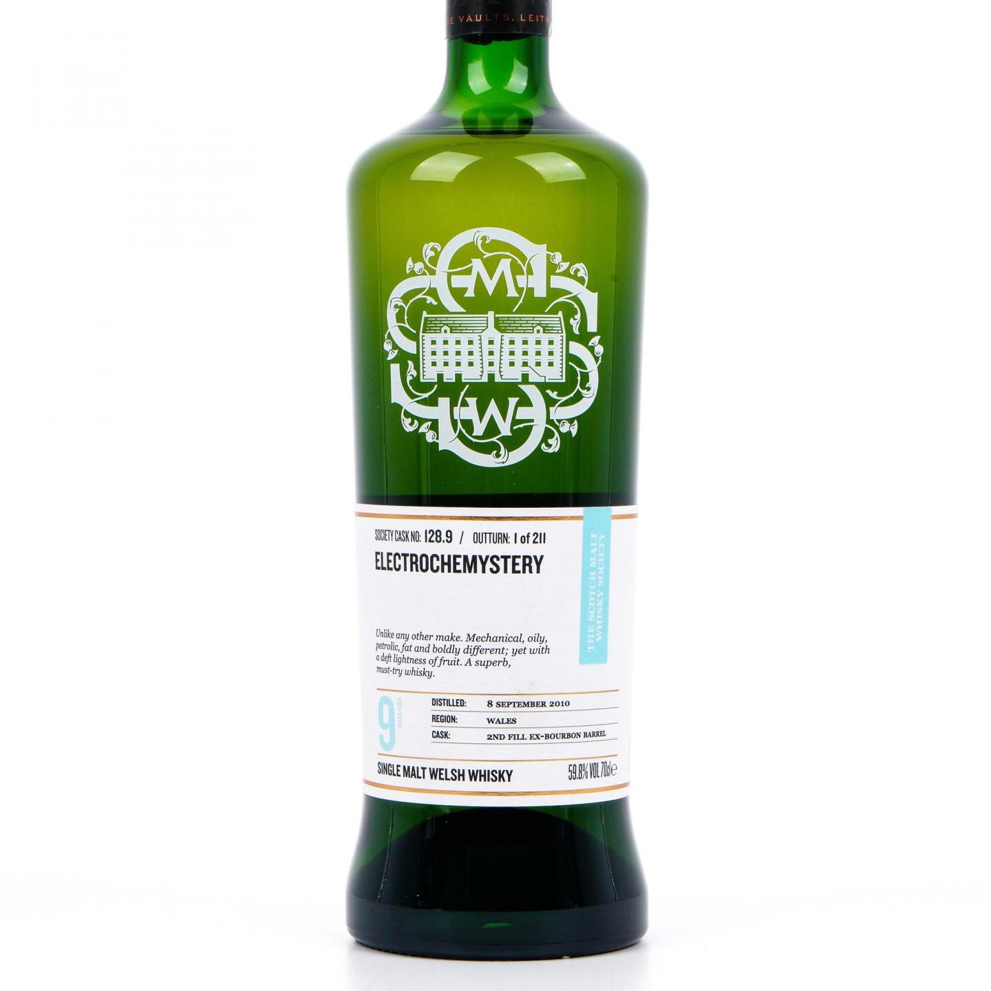 SMWS 128.9 Penderyn 9年 2010