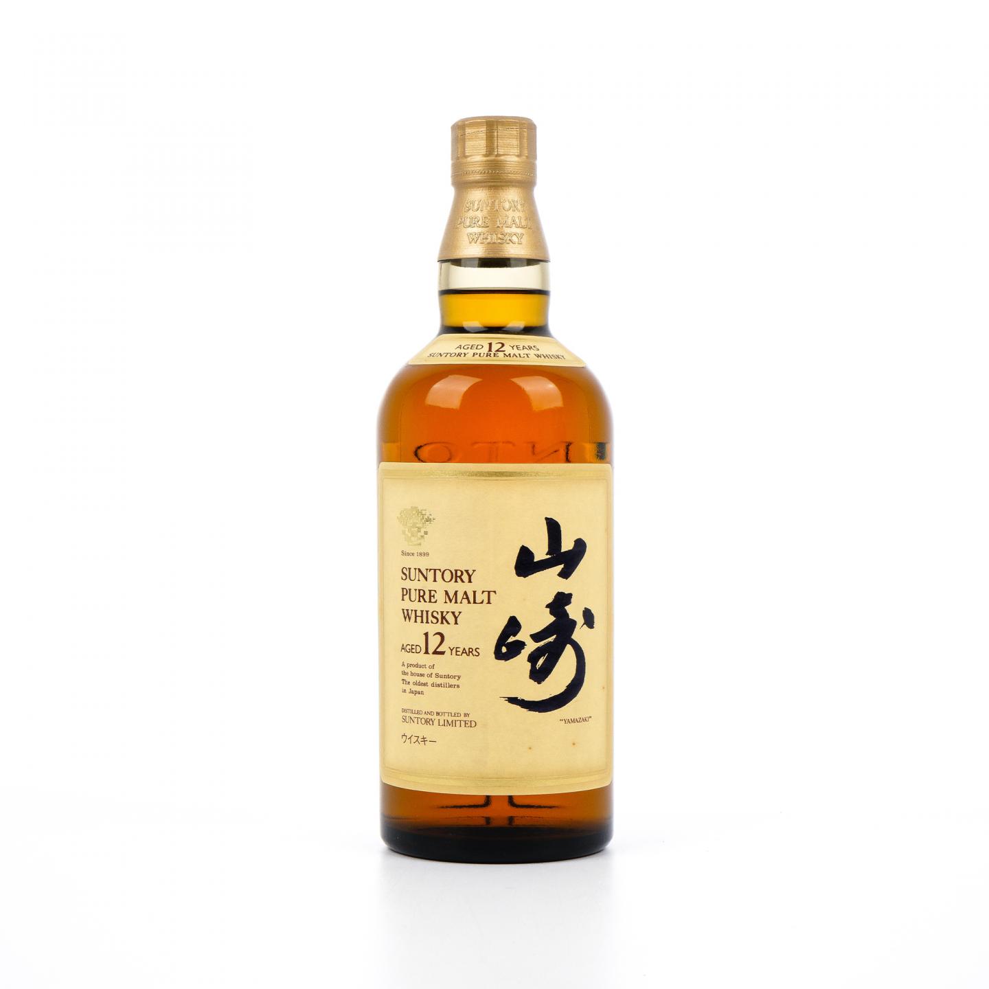 山崎 12年 金花标 纯麦威士忌 750ml