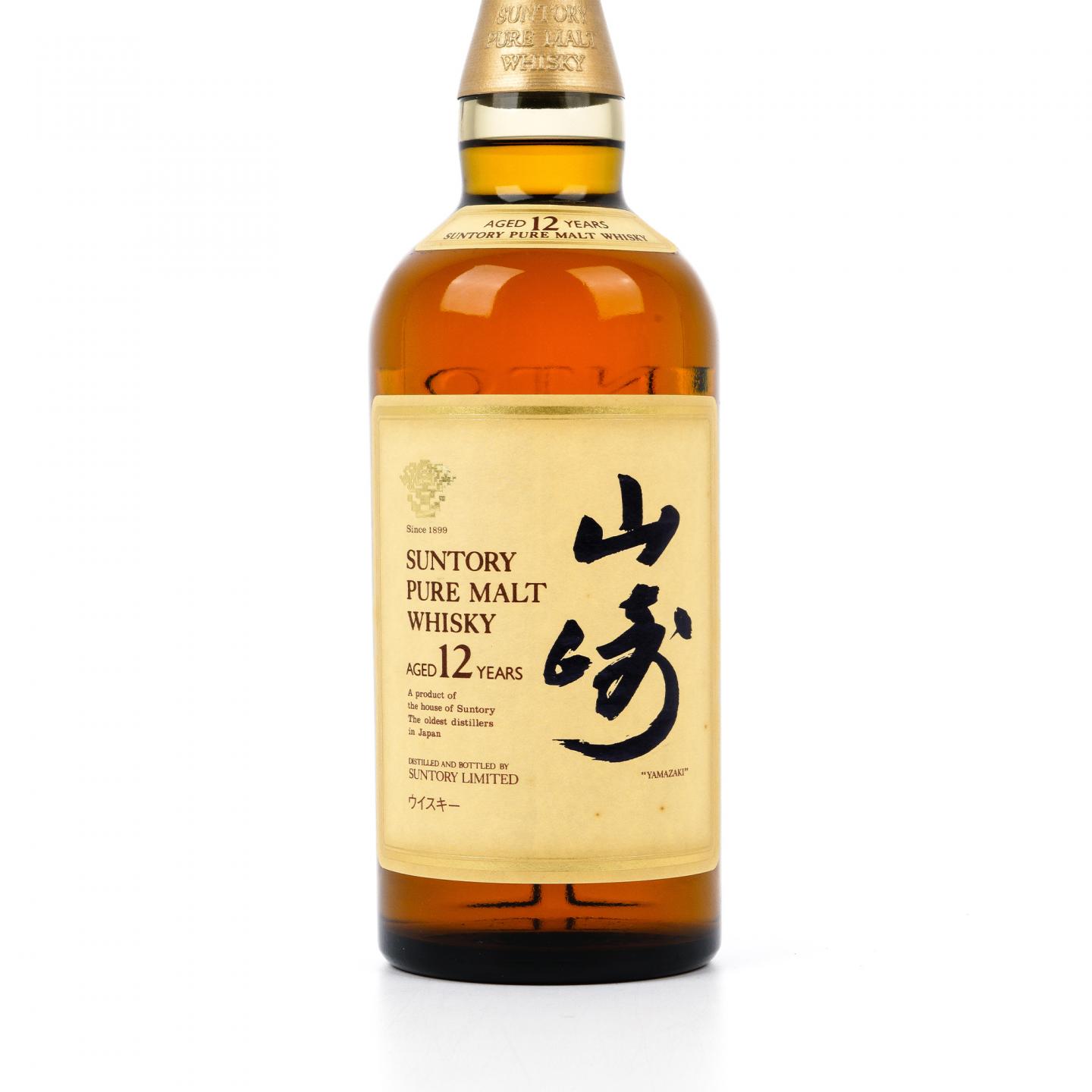 山崎 12年 金花标 纯麦威士忌 750ml