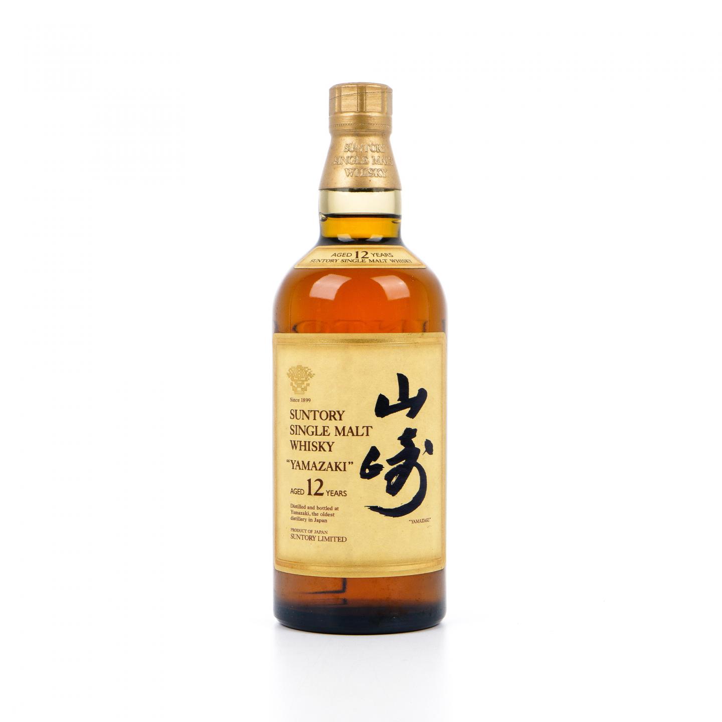 山崎 12年 金花标 Single Malt 750ml