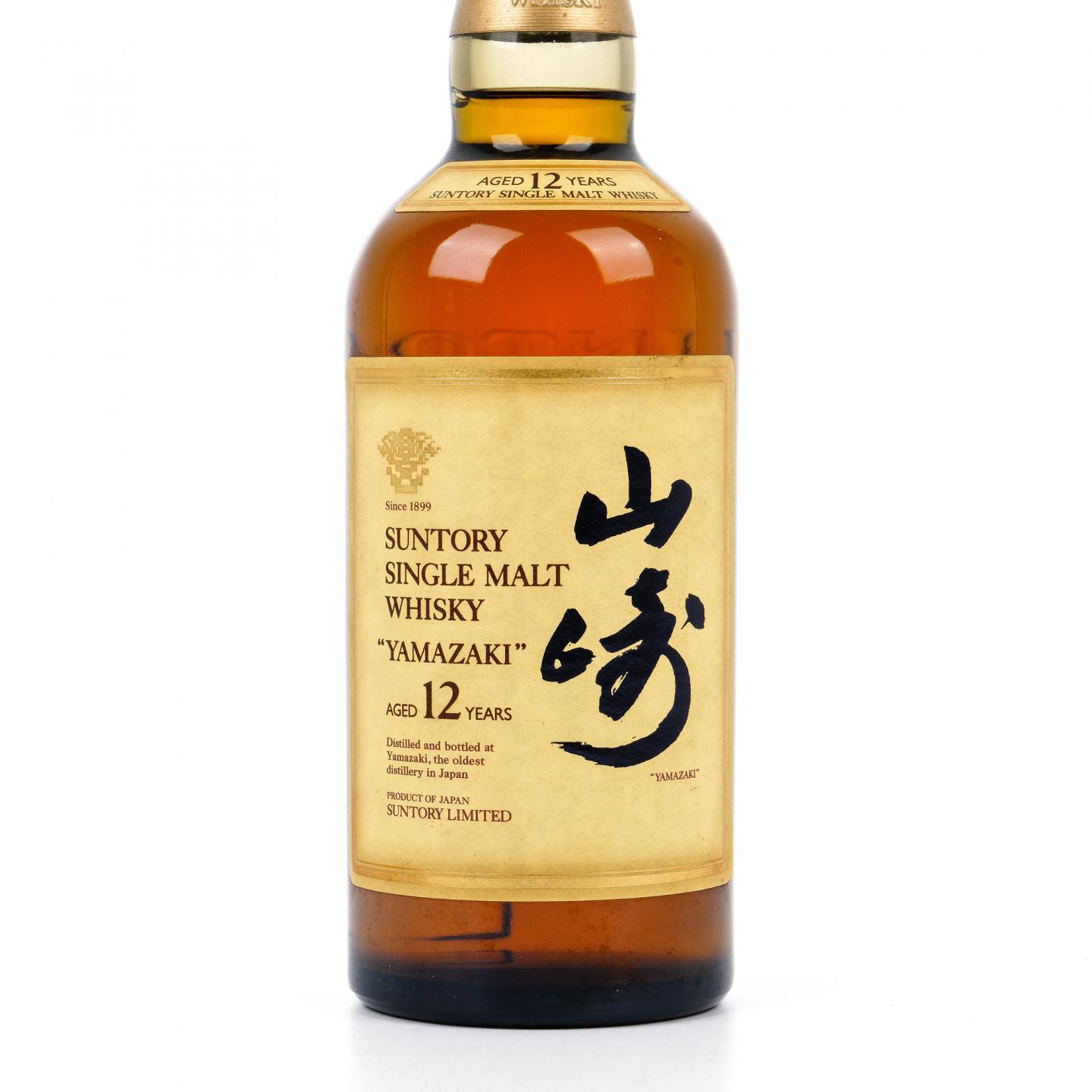 山崎 12年 金花标 Single Malt 750ml