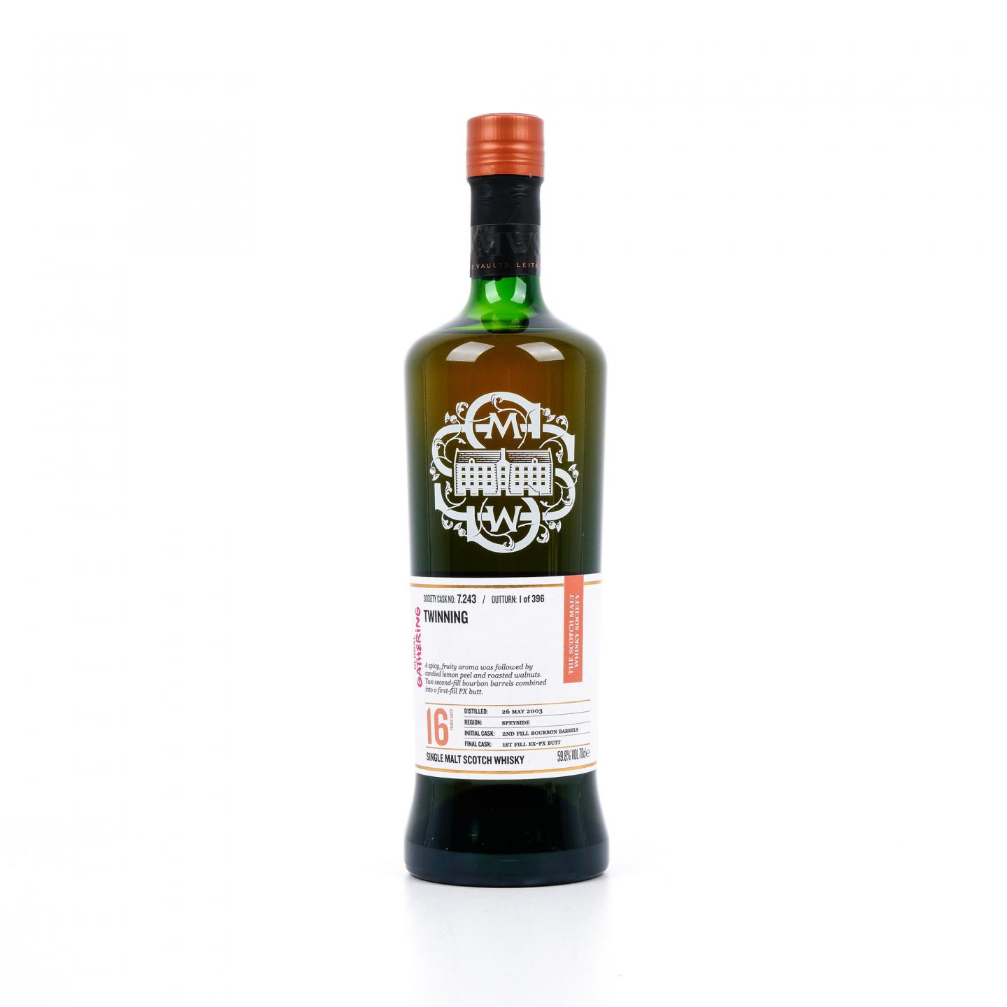 SMWS 7.243 朗摩 16年 2003 雪莉桶后熟
