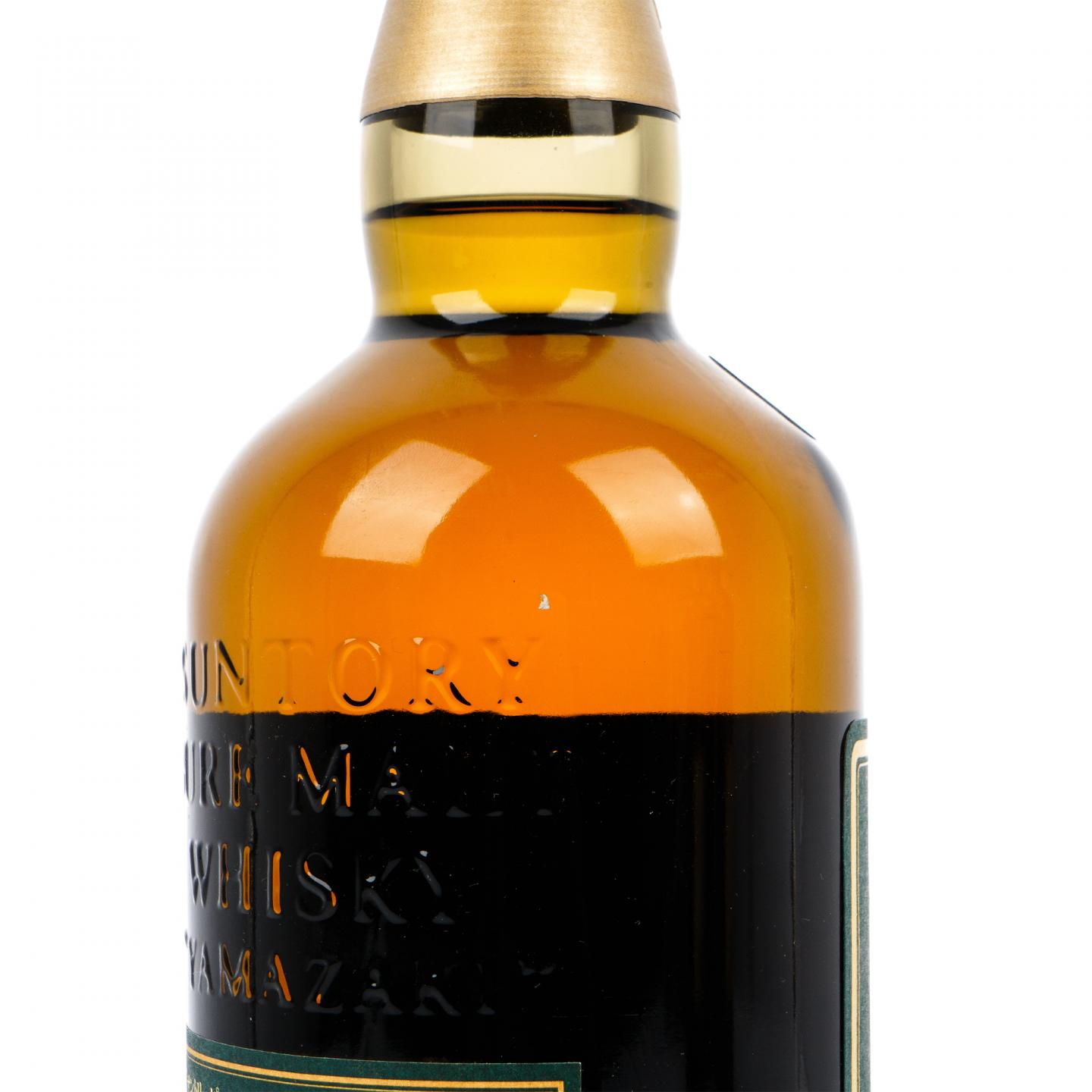 山崎 10年 金花标 Pure Malt 绿标