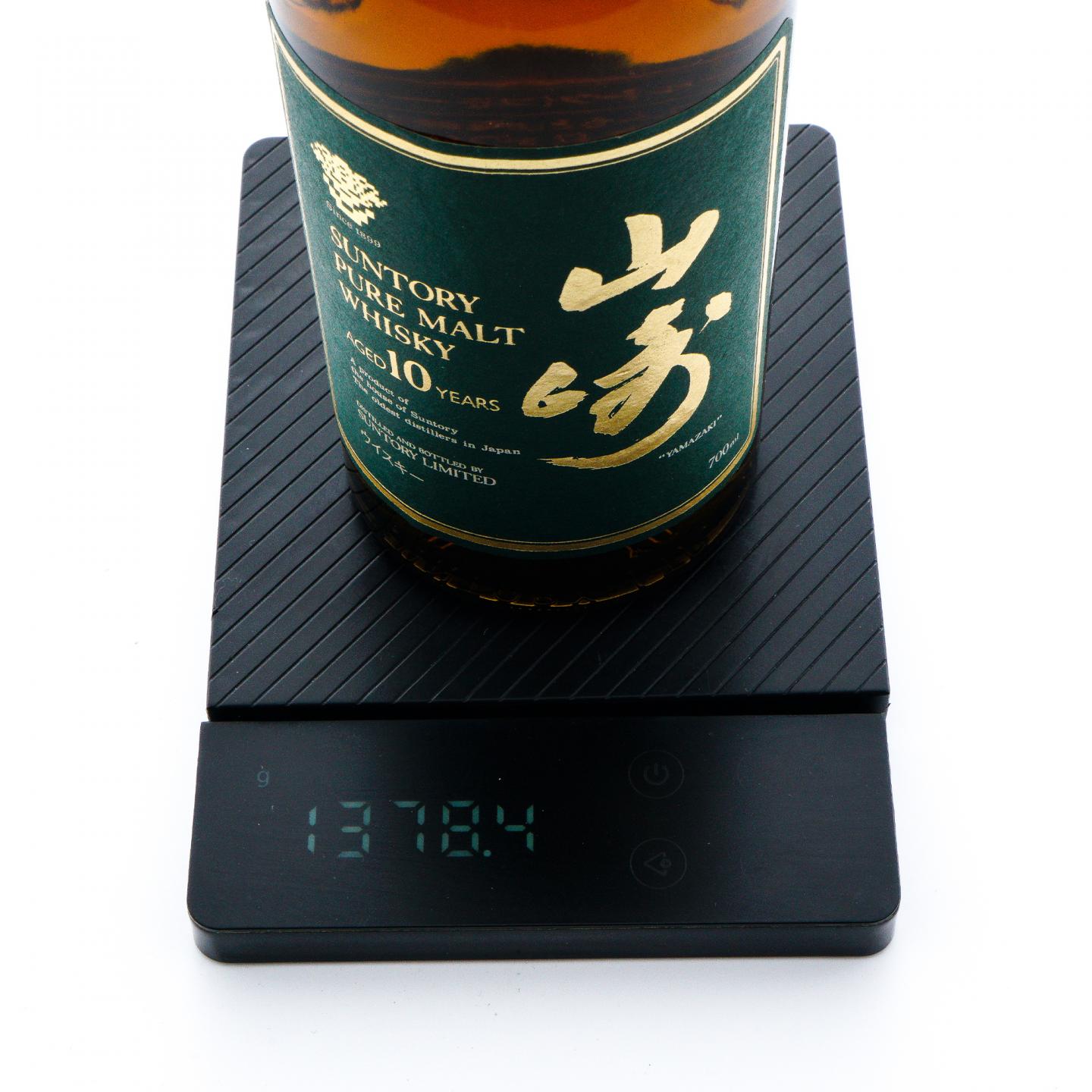 山崎 10年 金花标 Pure Malt 绿标