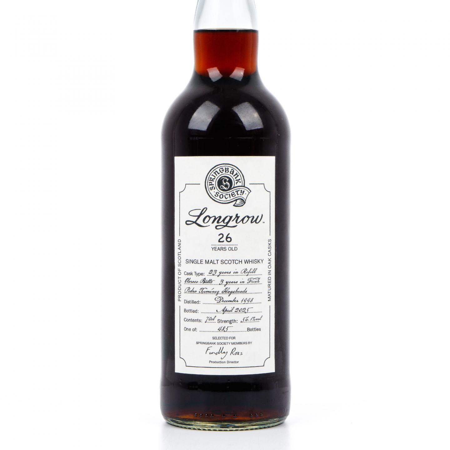 朗格罗 26年 1998-2025 云顶协会出品 雪莉桶