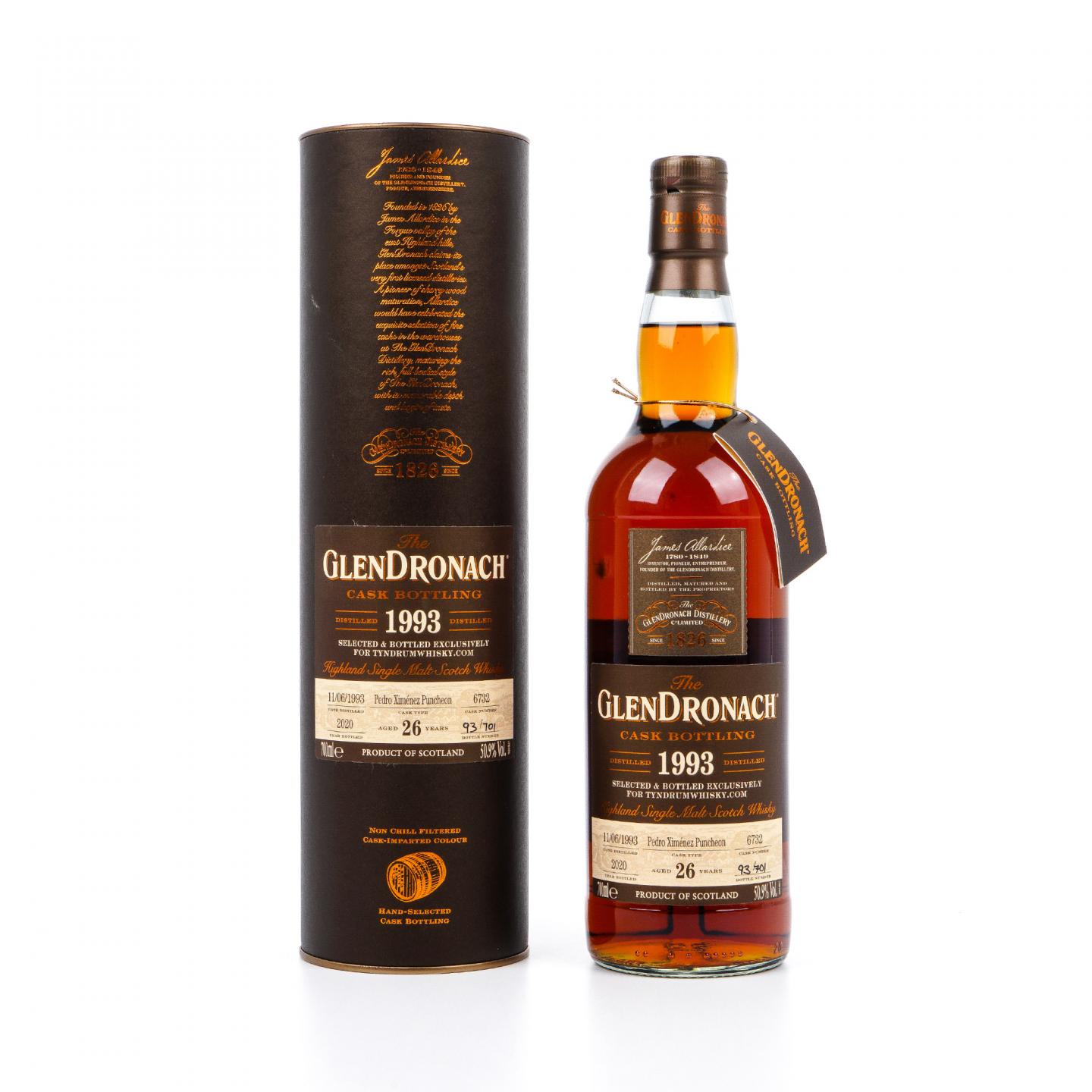 格兰多纳 26年 1993-2020 雪莉桶#6732