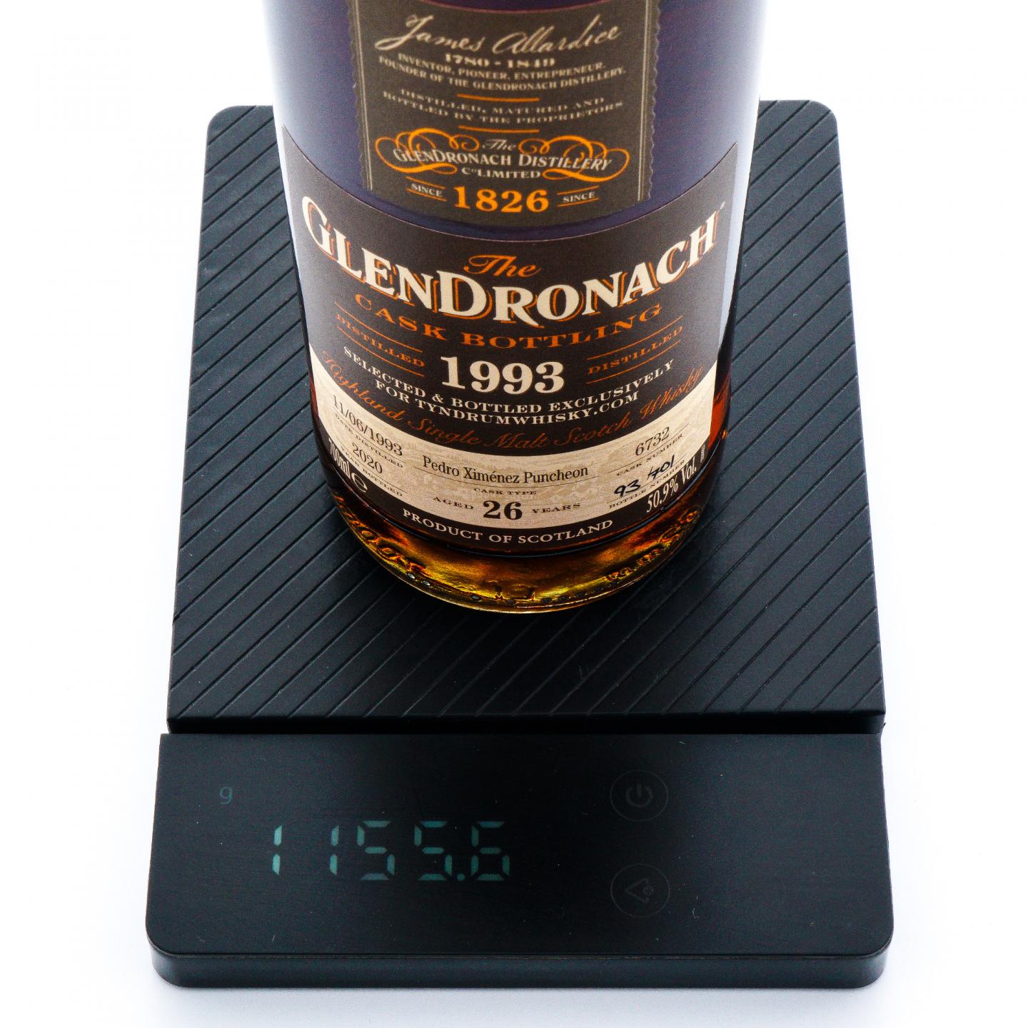 格兰多纳 26年 1993-2020 雪莉桶#6732