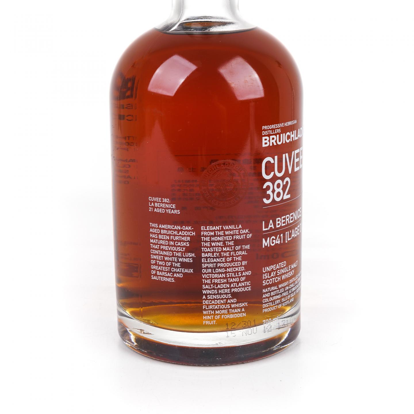 布赫拉迪 21年 2012 Cuvee 382 非泥煤 行货