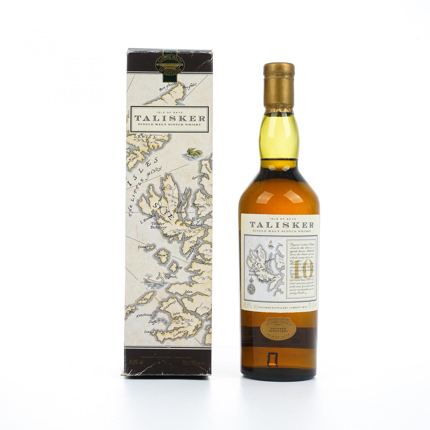 泰斯卡 10年 地图标 700ml