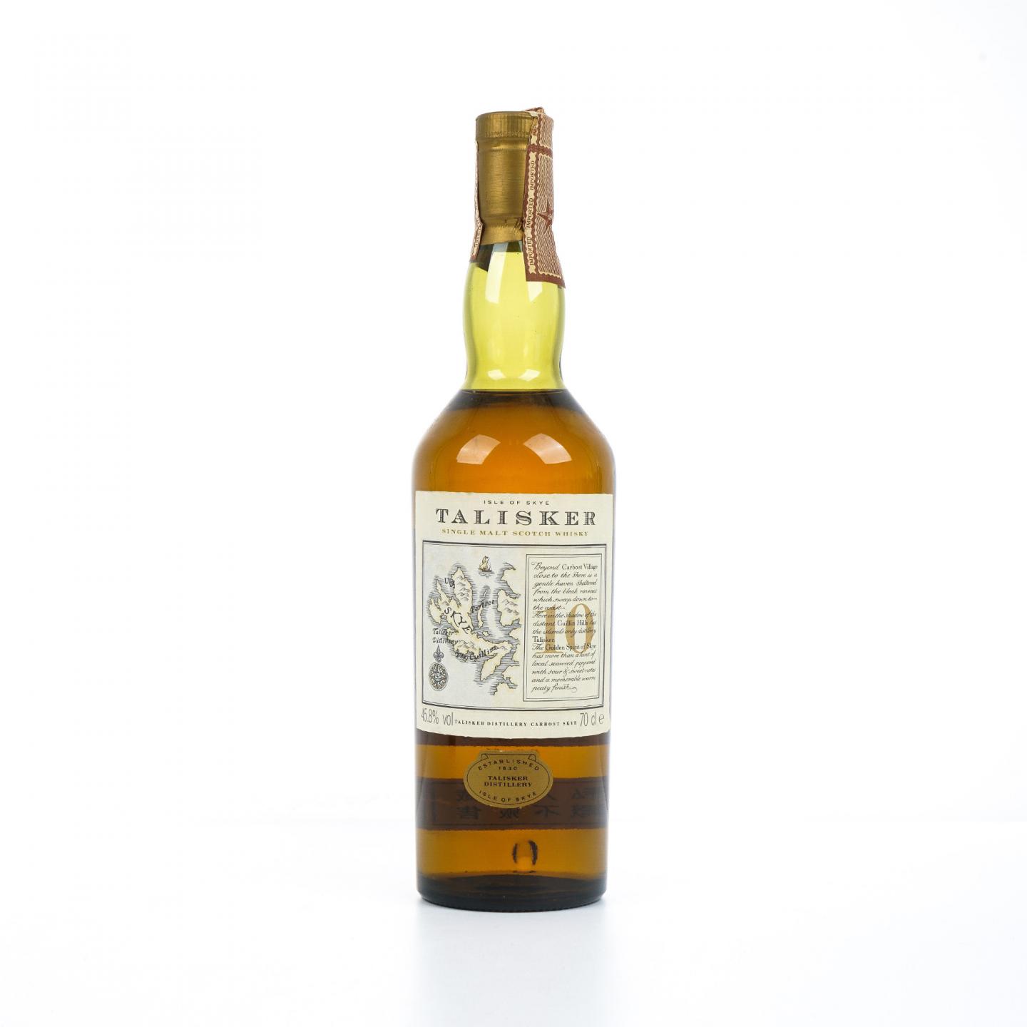 泰斯卡 10年 地图标 700ml 非原盒