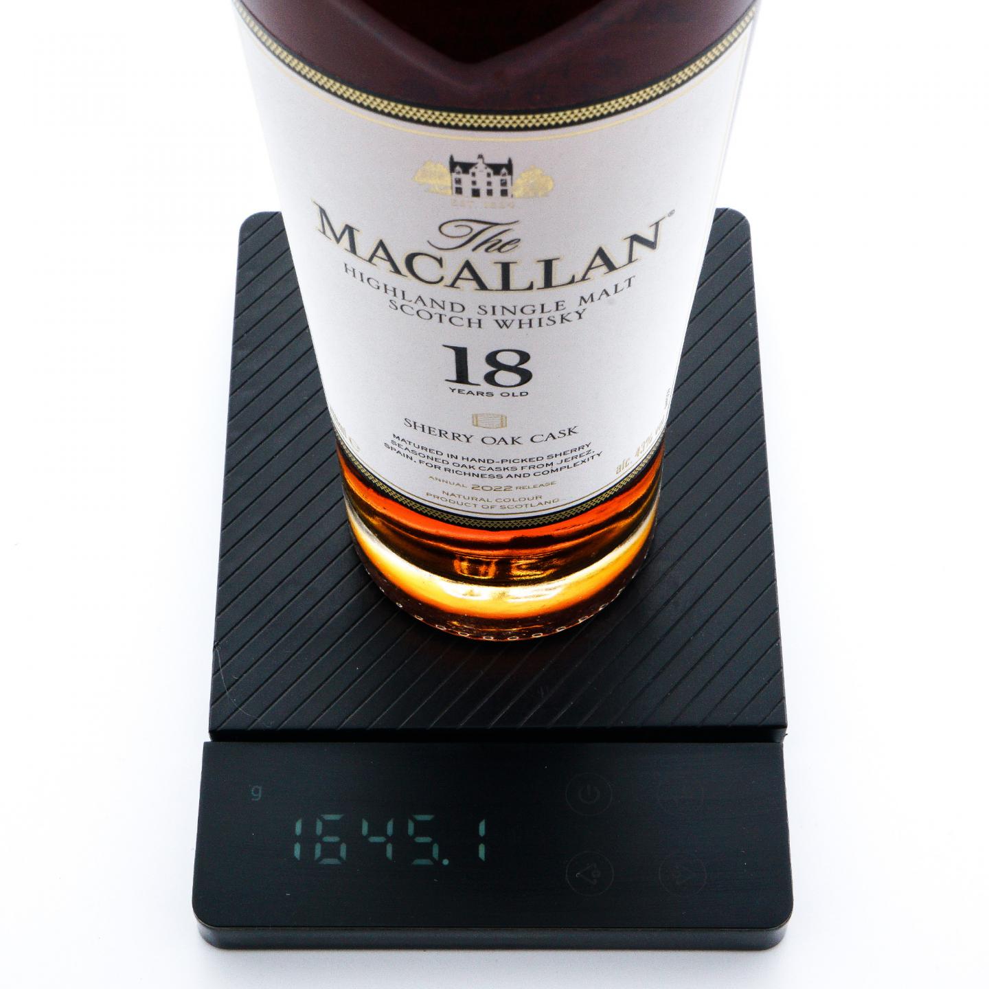 【附X光图】麦卡伦 18年 2022 雪莉桶 行货