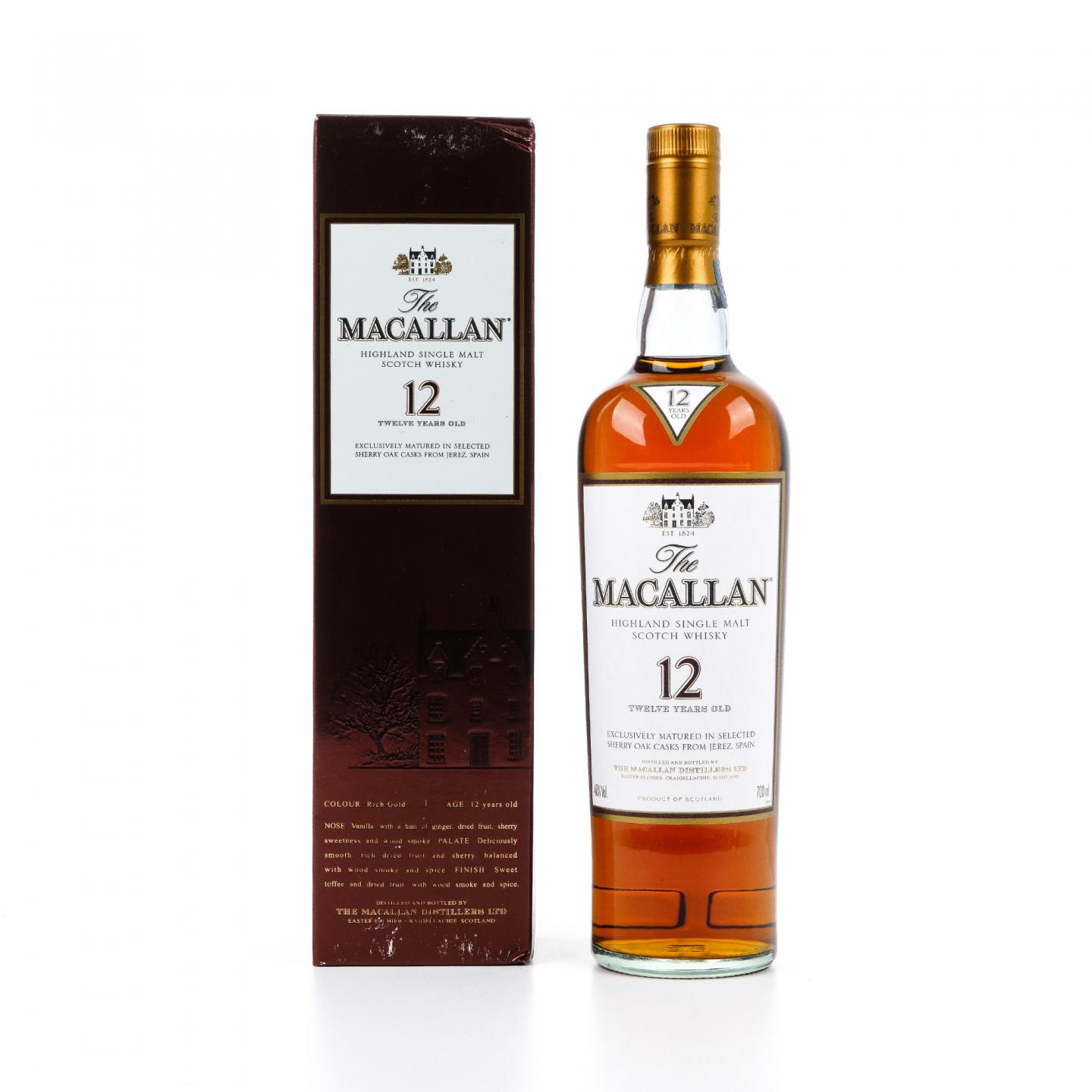 麦卡伦 12年 雪莉桶