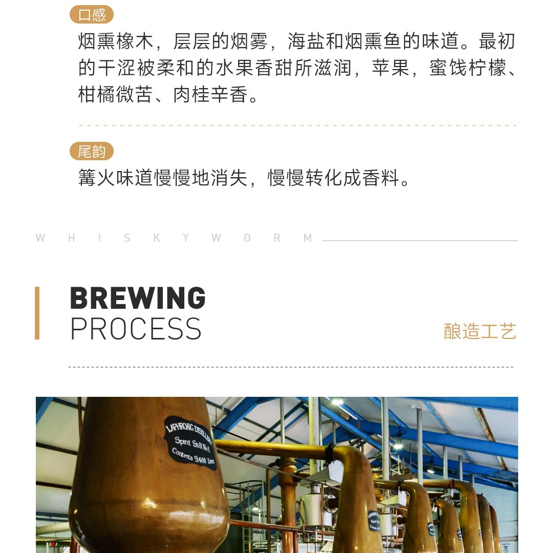 【鉴赏家最爱】Laphroaig 拉弗格10年单一麦芽威士忌