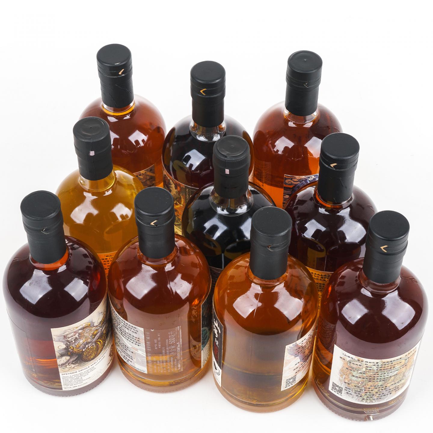 威士忌坊 山海经·神兽系列 500ml*10瓶组