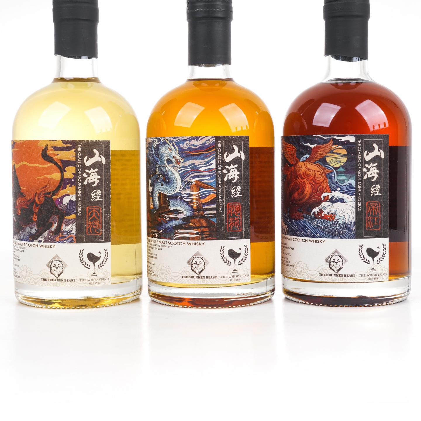 威士忌坊 山海经·神兽系列 500ml*10瓶组