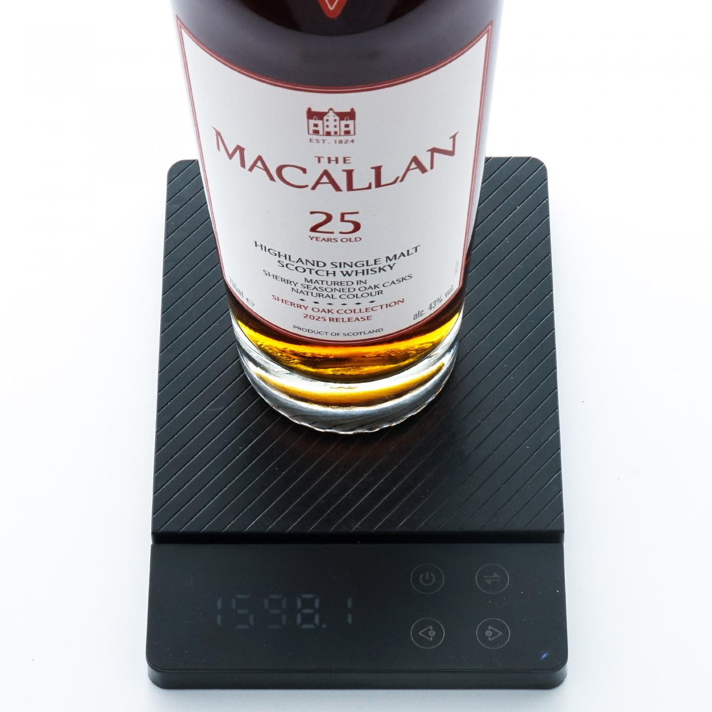 麦卡伦 25年 2025 雪莉桶 木礼盒 700ml