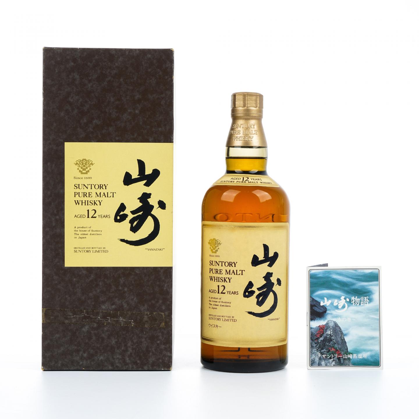 山崎 12年 金花标 Pure Malt 750ML