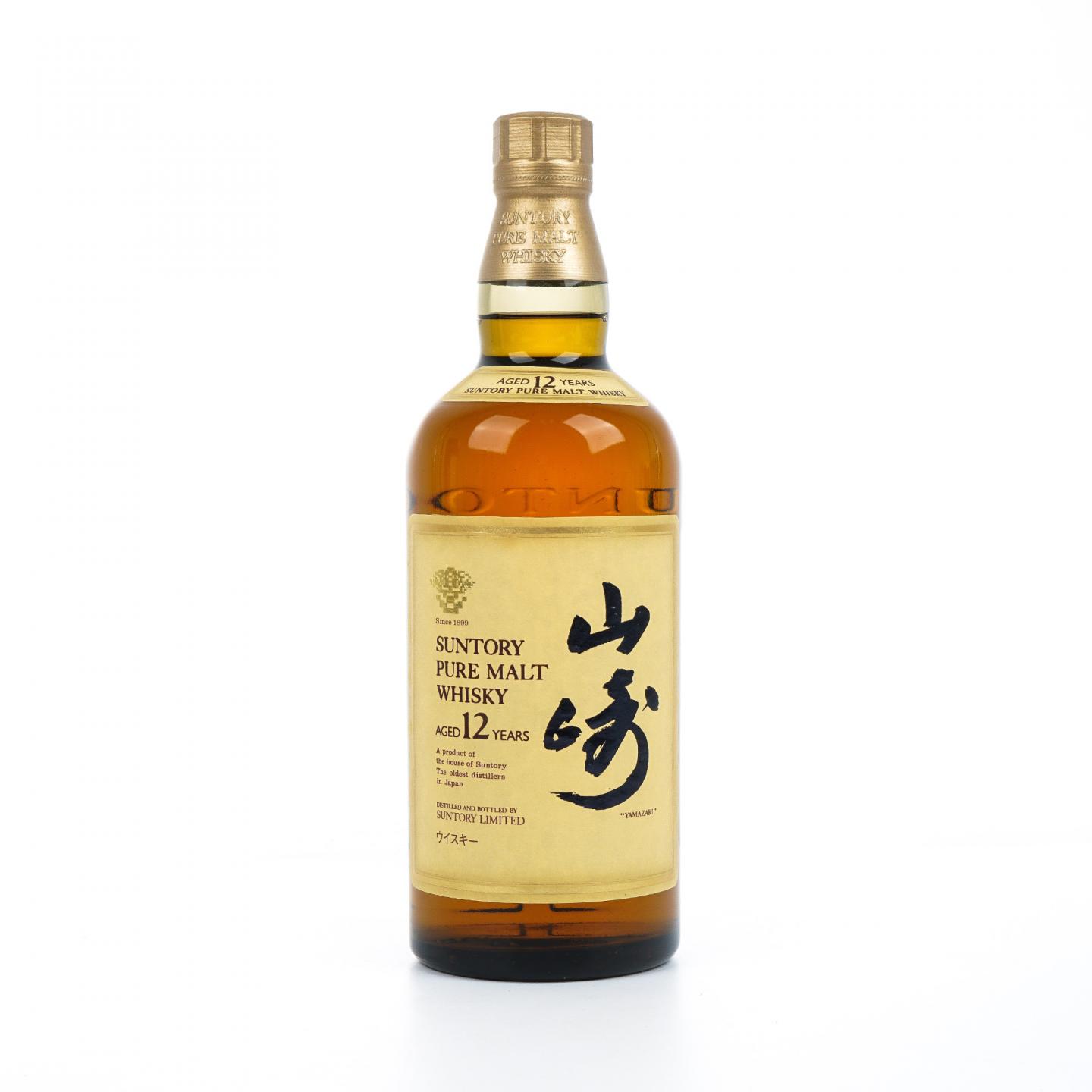 山崎 12年 金花标 Pure Malt 750ML