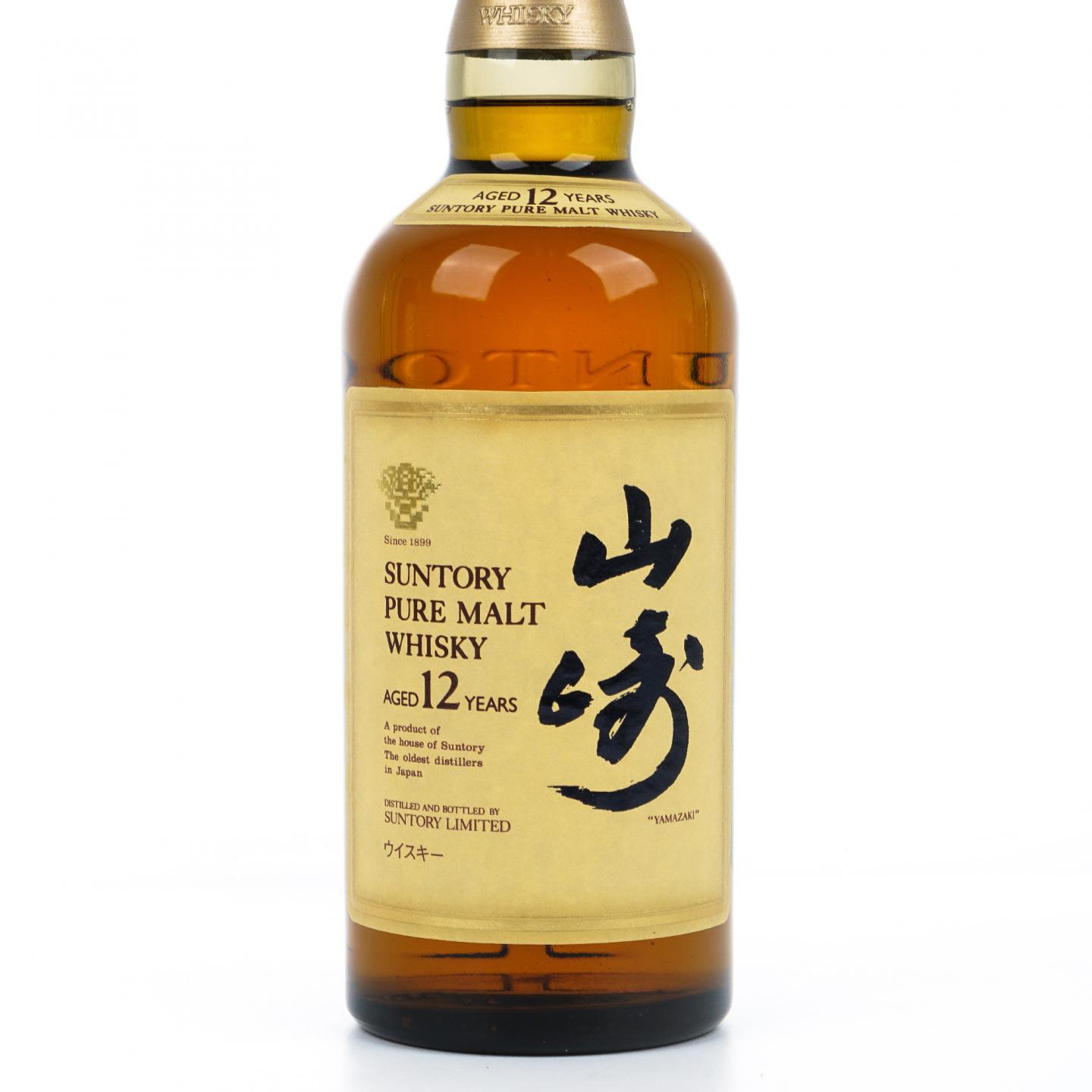 山崎 12年 金花标 Pure Malt 750ML