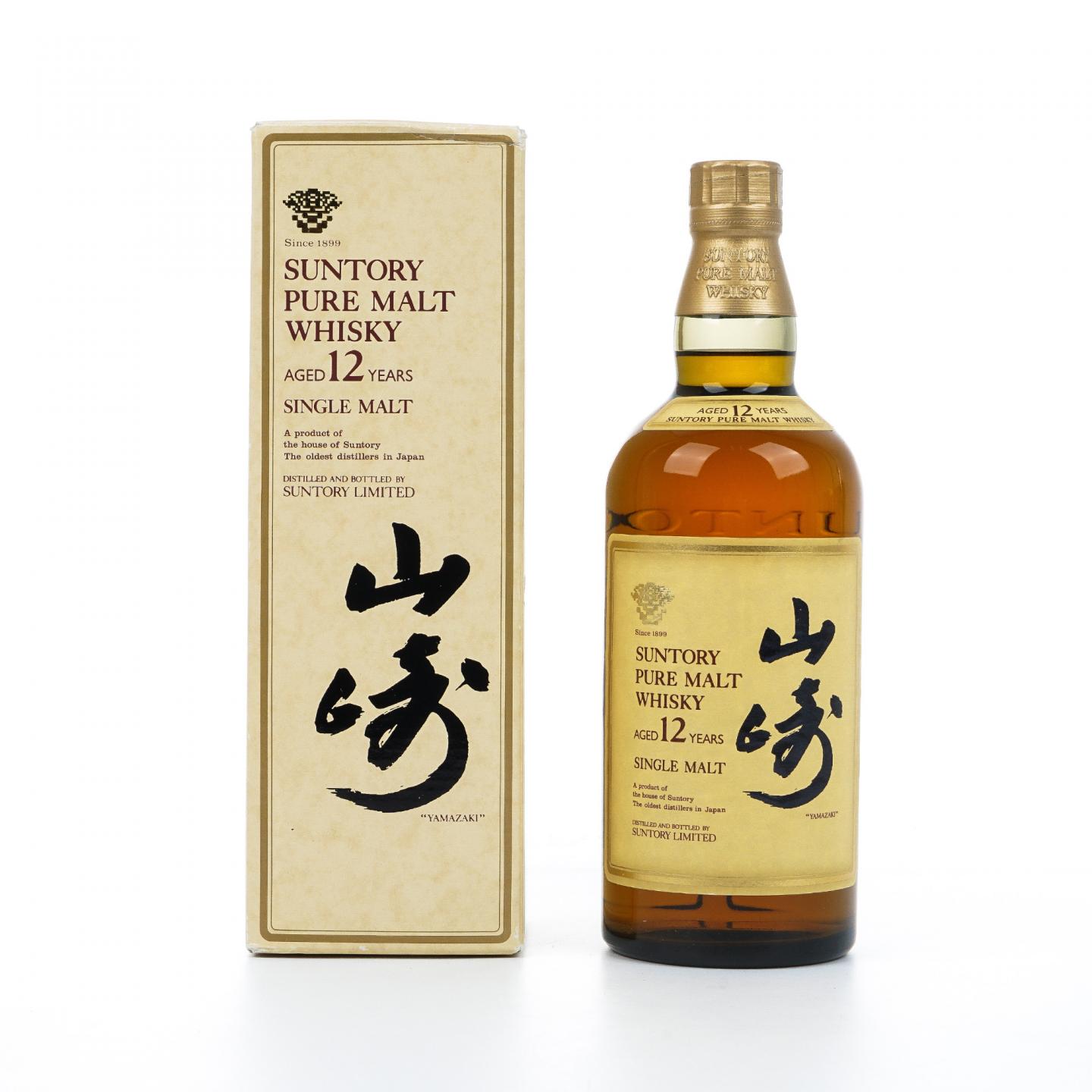 山崎 12年 金花标 Pure Malt 750ml 43%