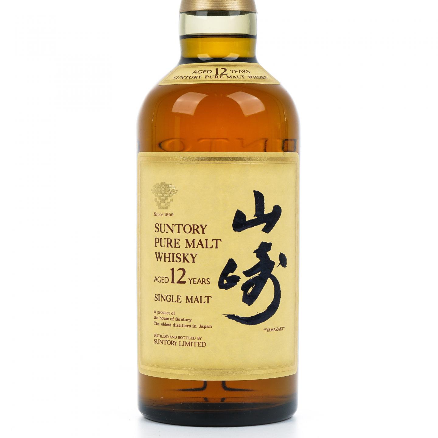山崎 12年 金花标 Pure Malt 750ml 43%