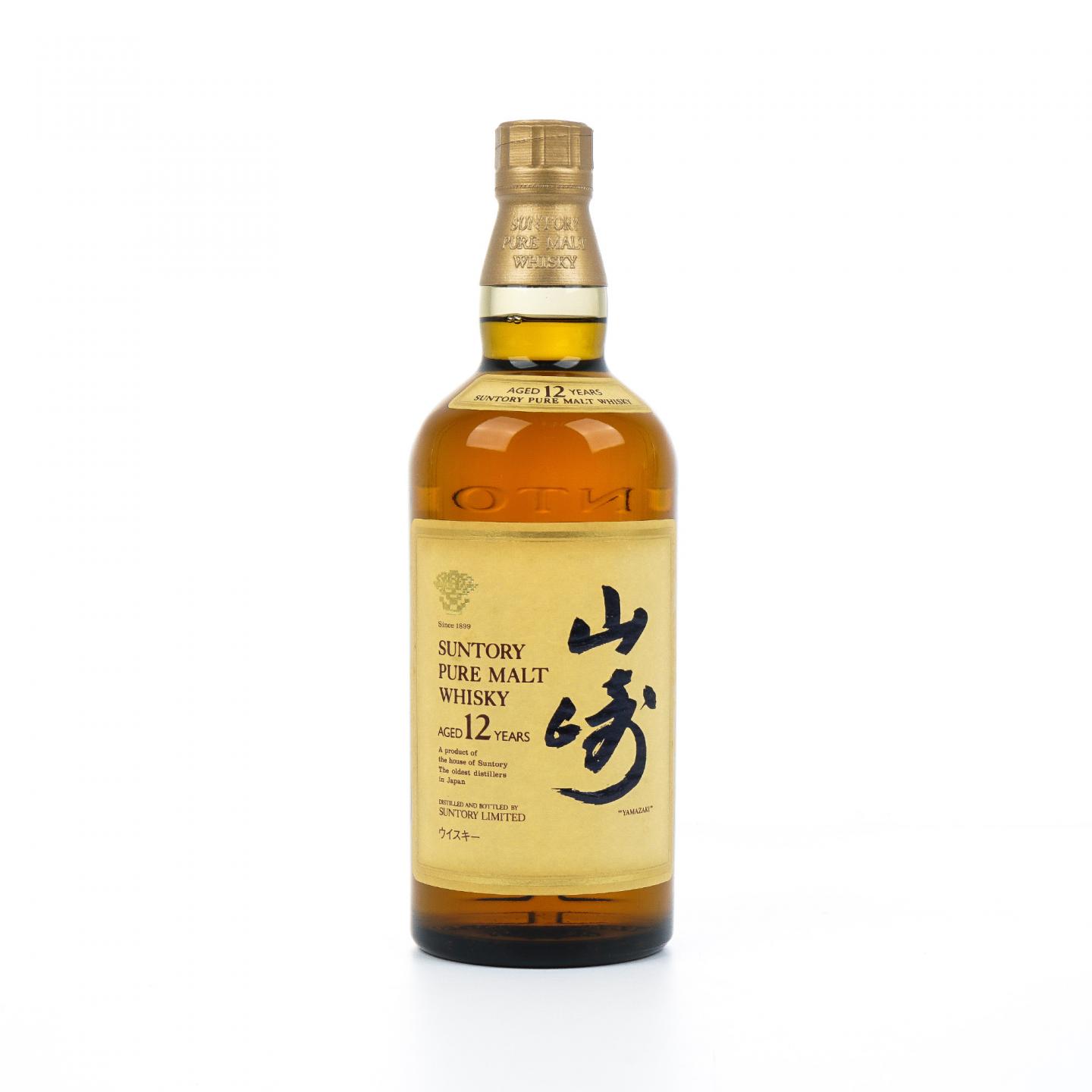 山崎 12年 金花标 Pure Malt 750ml 43%Vol.