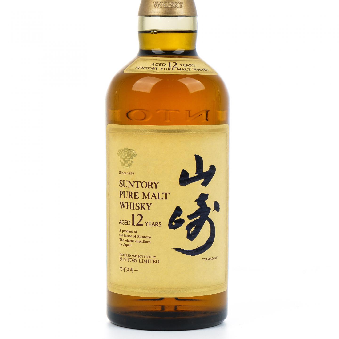 山崎 12年 金花标 Pure Malt 750ml 43%Vol.