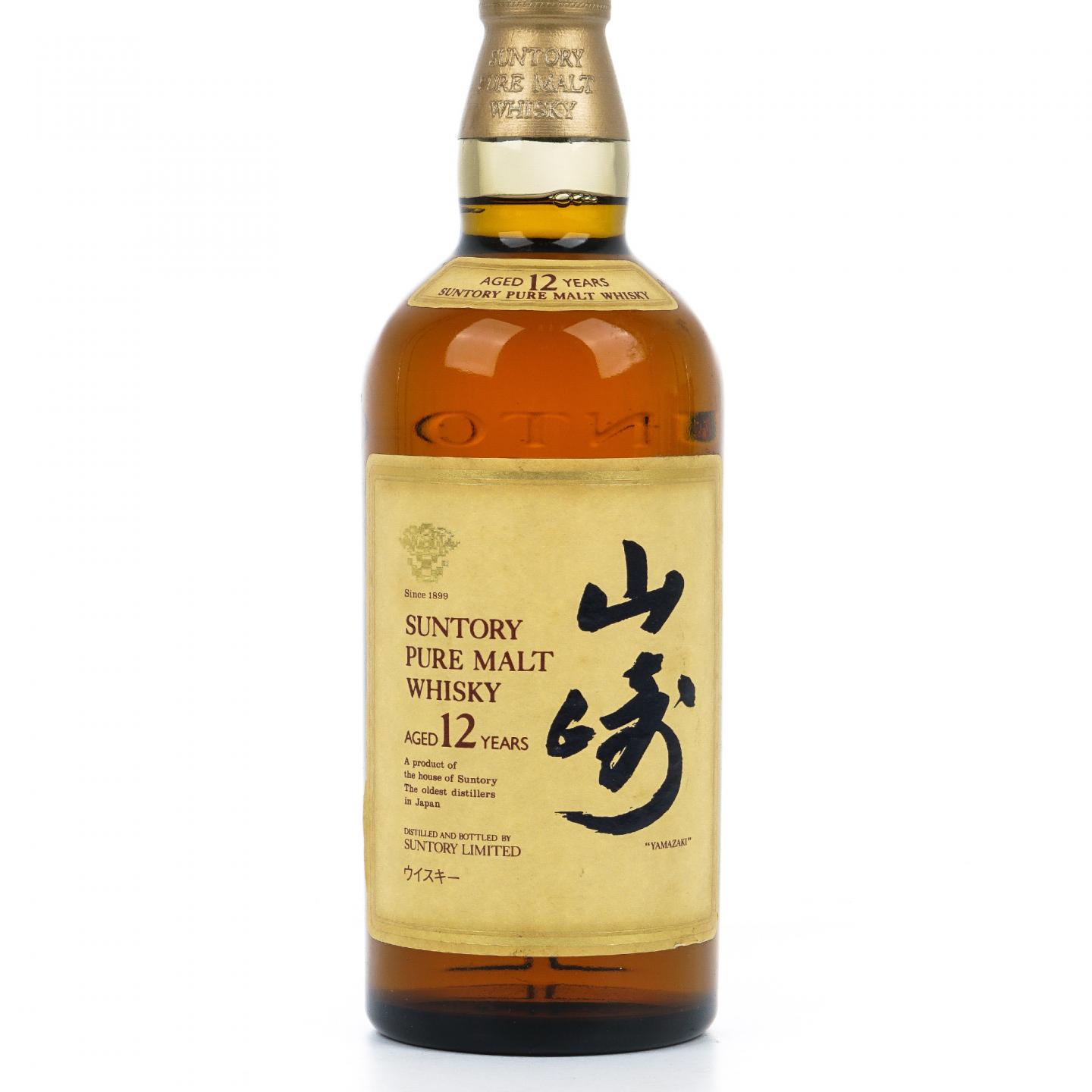 山崎 12年 金花标 Pure Malt 43%Vol. 750ml