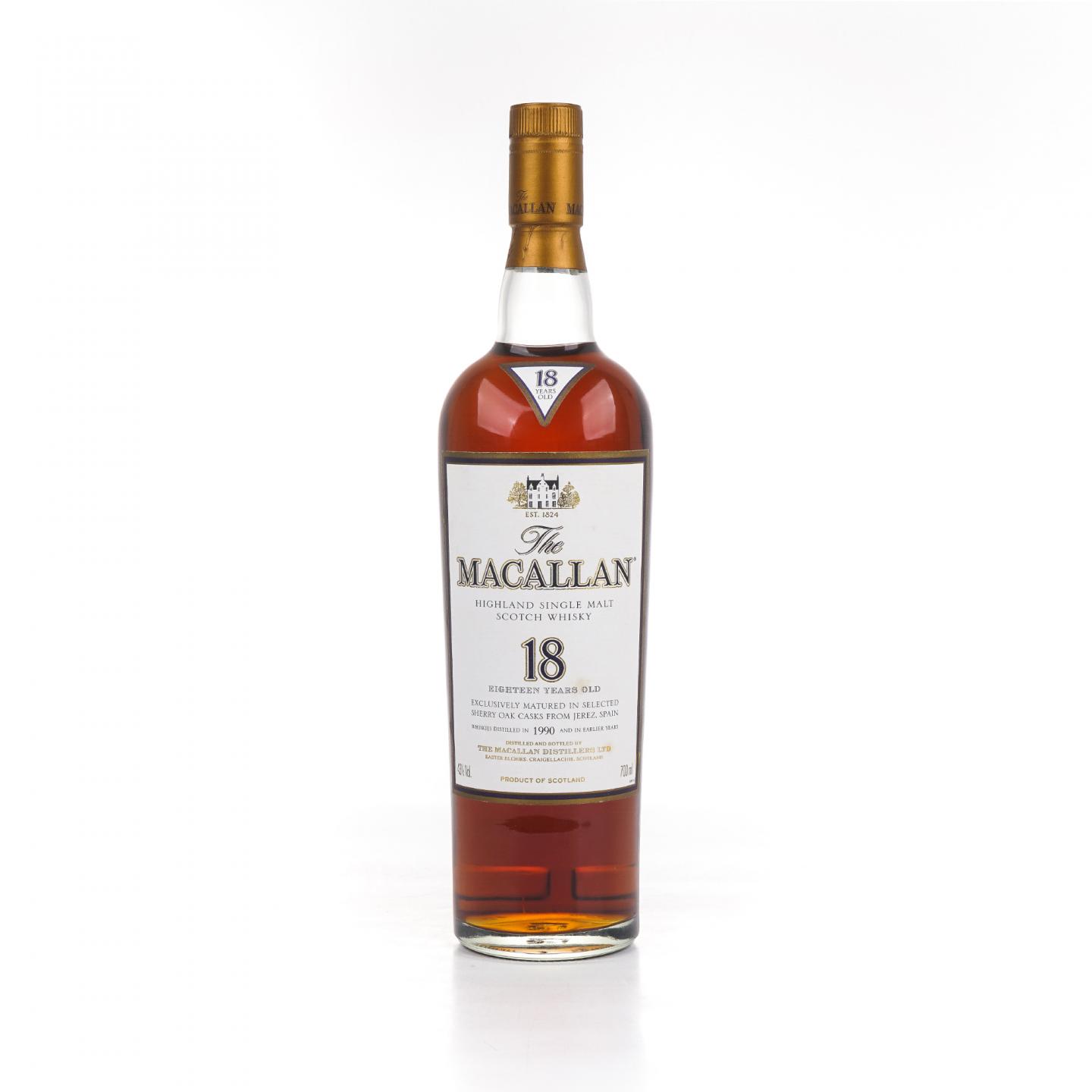 麦卡伦 18年 1990 雪莉桶