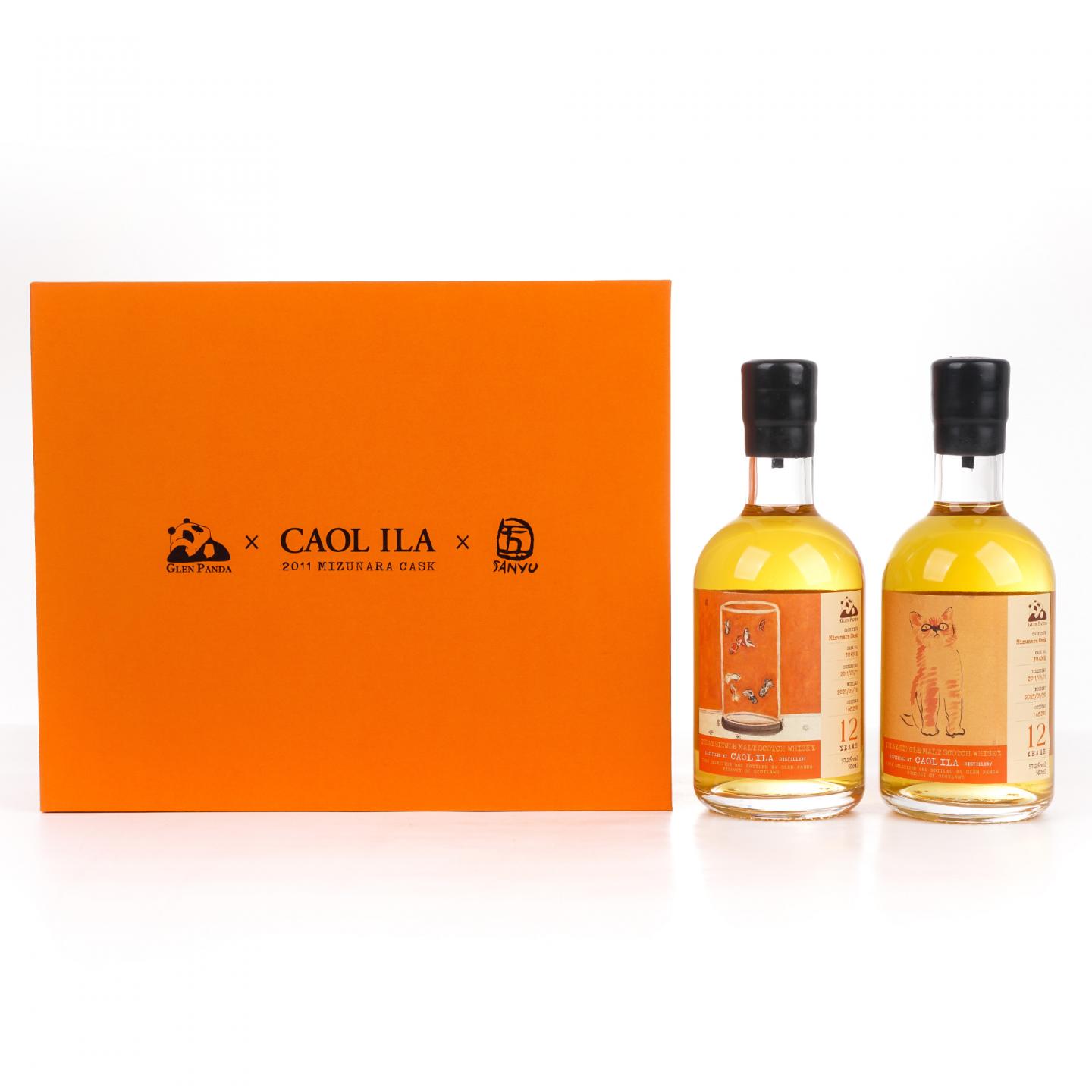 卡尔里拉 12年 2011-2023 猫/八尾金鱼 水楢桶 2瓶组 行货 500ml