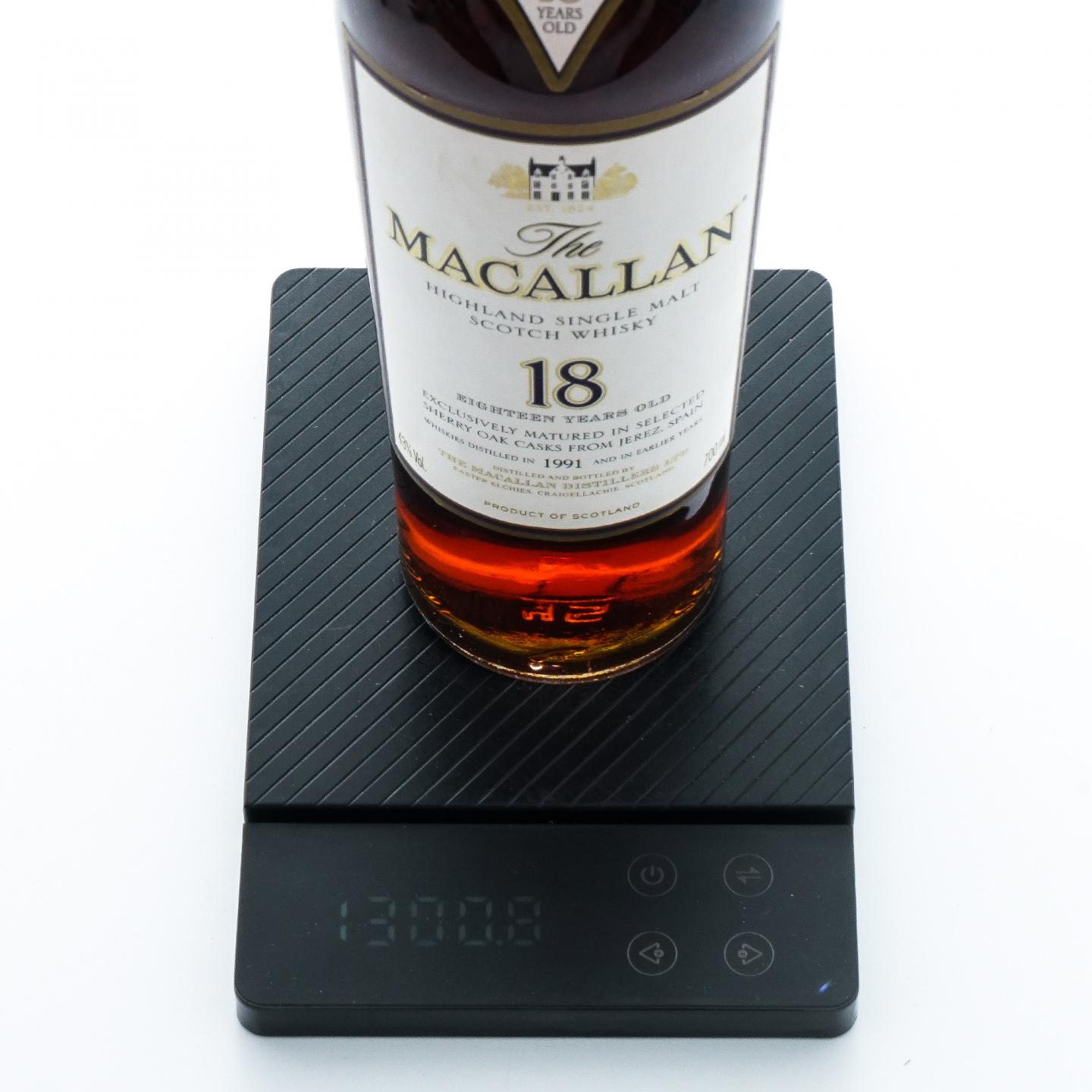 麦卡伦 18年 1991 雪莉桶 43%Vol.