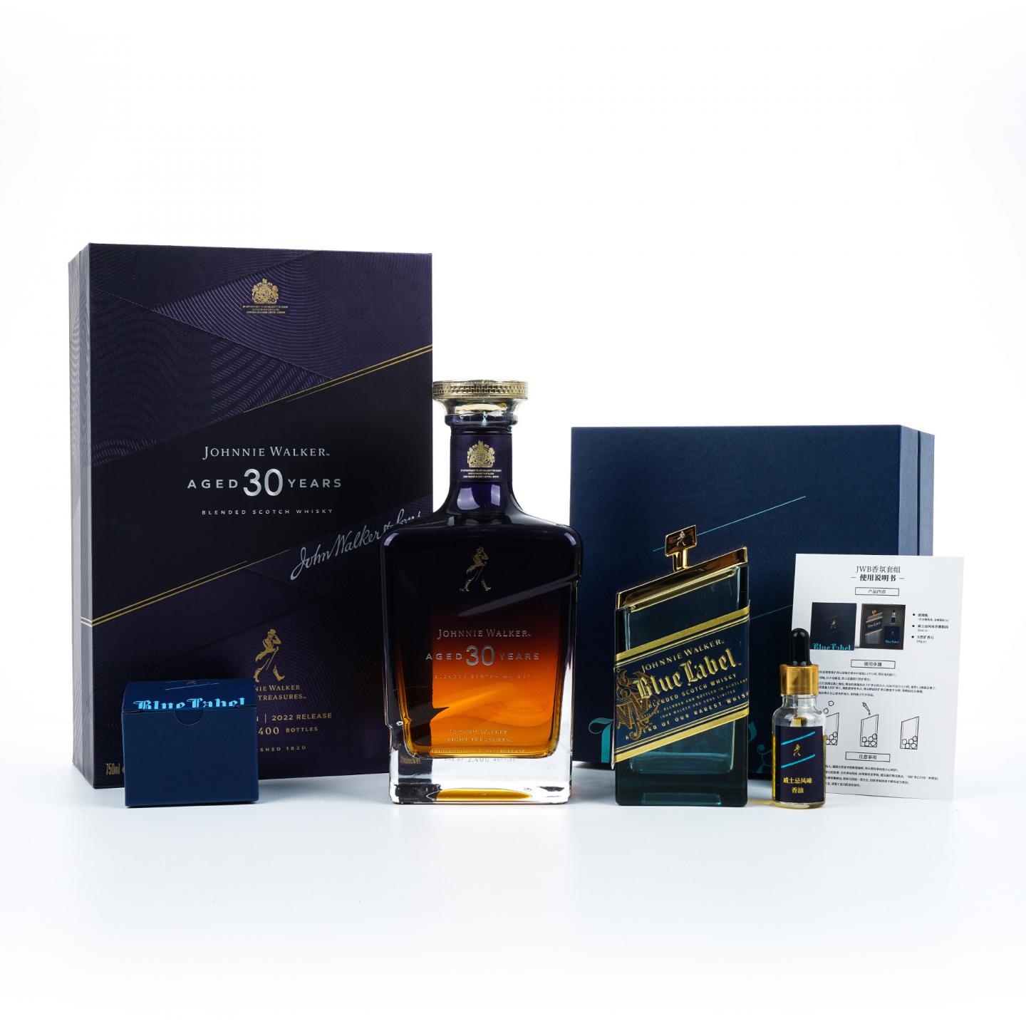 尊尼获加 30年 2022 紫金臻选系列 调和 行货 750ml