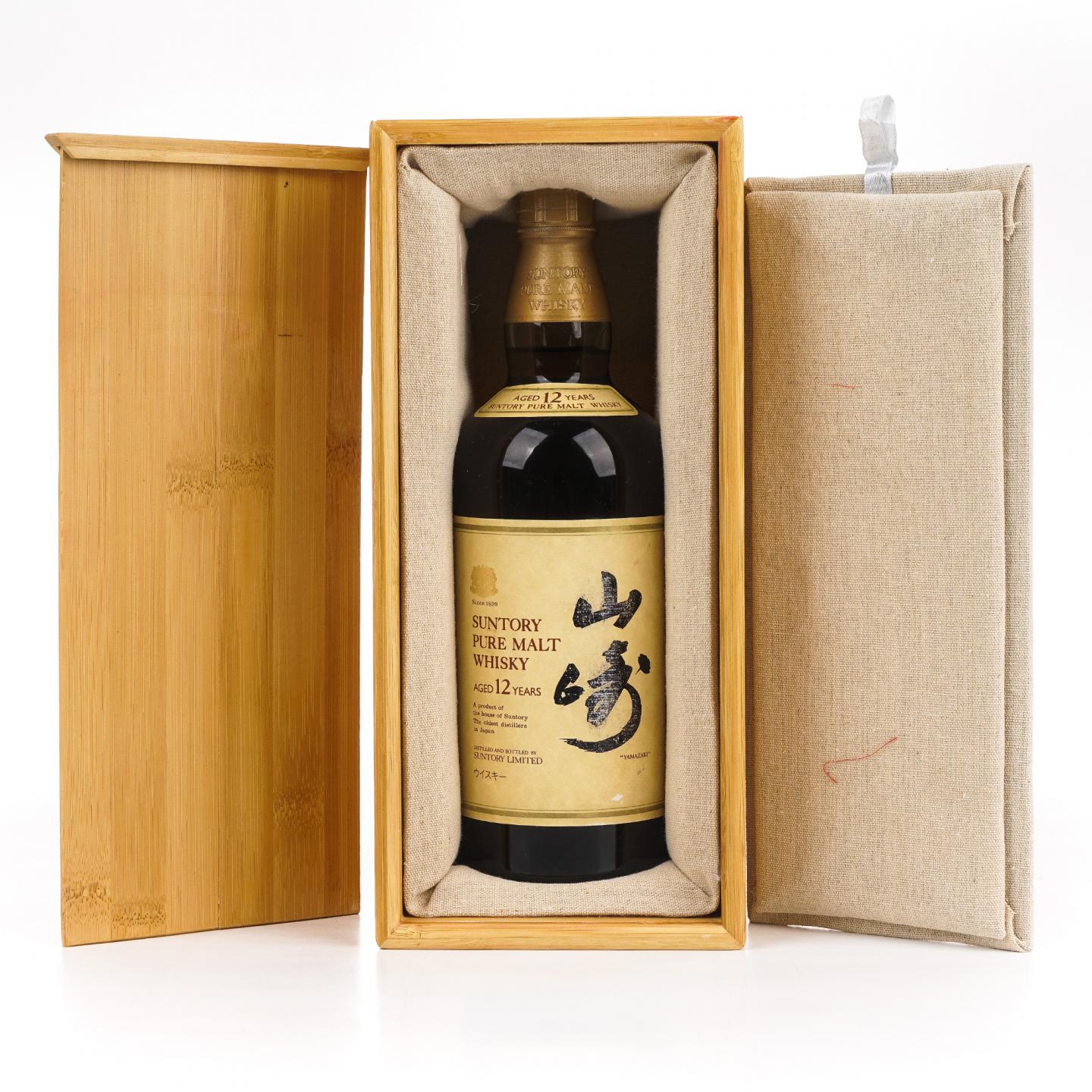 山崎 12年 金狮标 Pure Malt 750ml