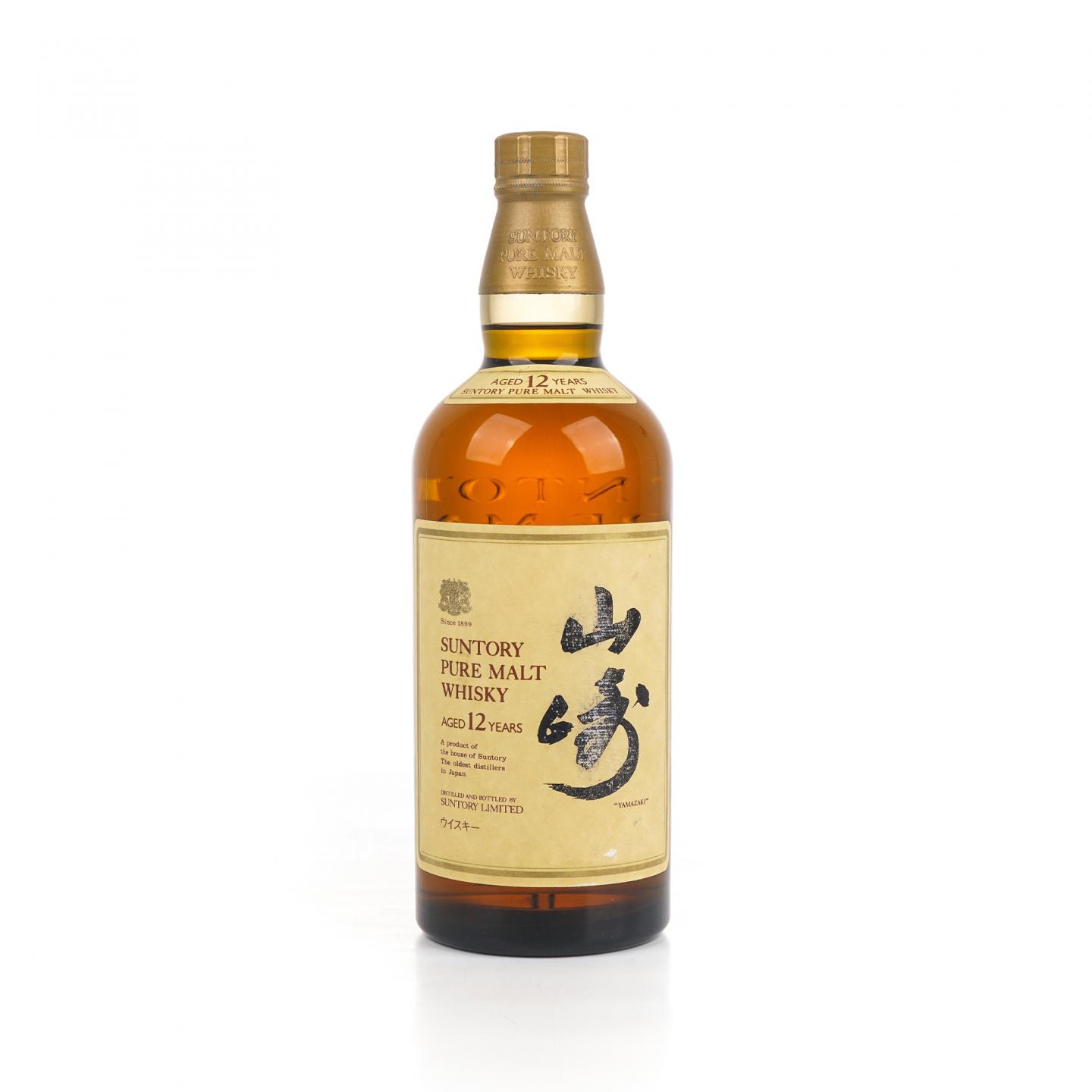 山崎 12年 金狮标 Pure Malt 750ml