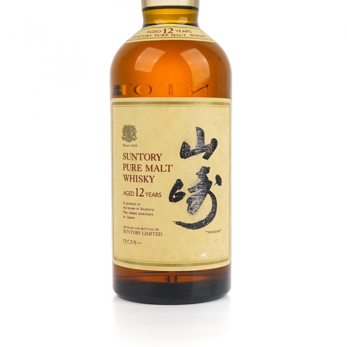 山崎 12年 金狮标 Pure Malt 750ml