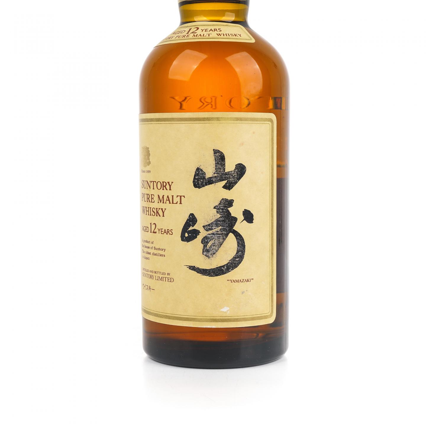 山崎 12年 金狮标 Pure Malt 750ml