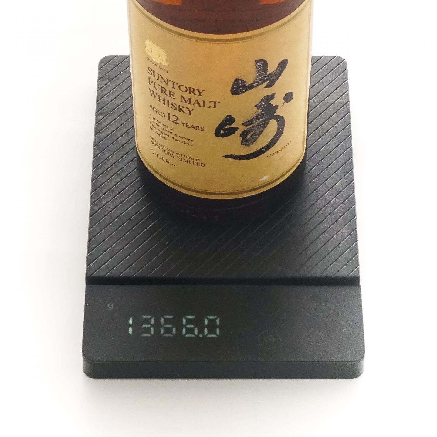 山崎 12年 金狮标 Pure Malt 750ml