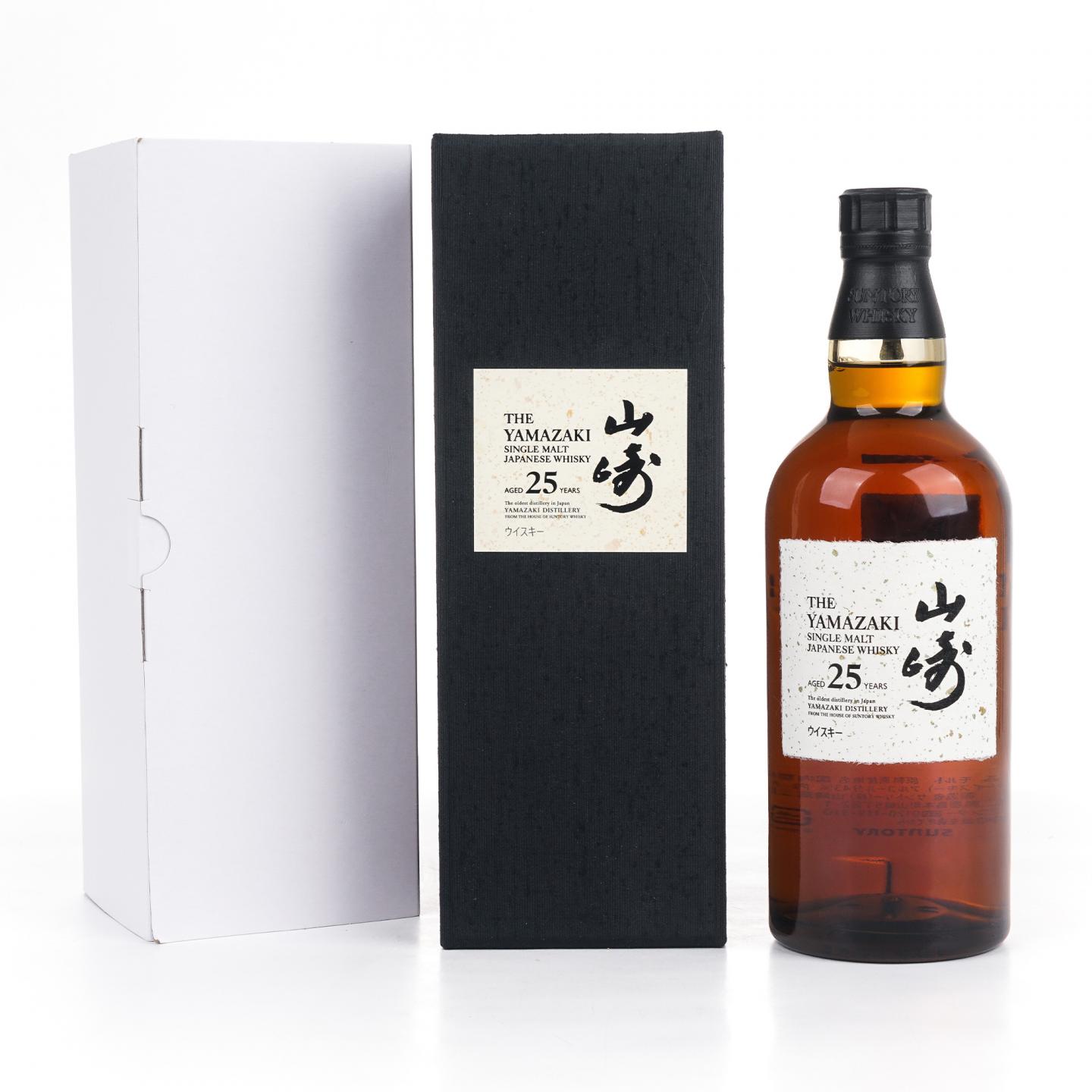 山崎 25年 新版 礼盒