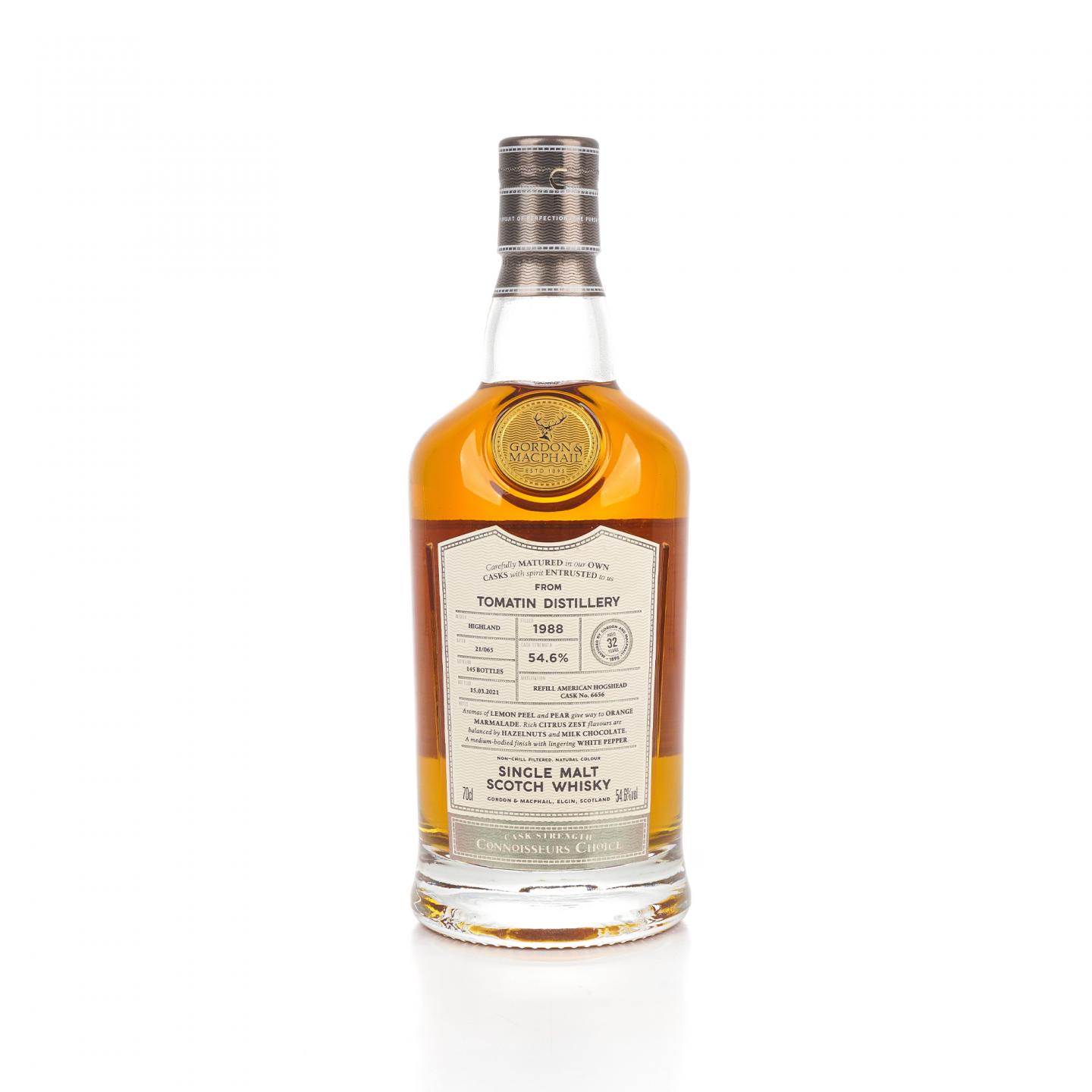 汤马丁 32年 1988-2021 Connoisseurs Choice GM 桶强