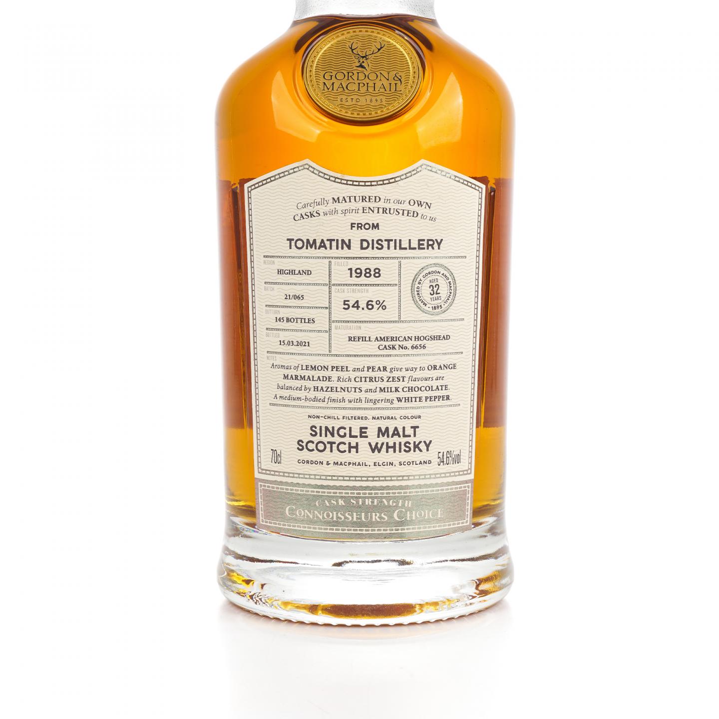 汤马丁 32年 1988-2021 Connoisseurs Choice GM 桶强