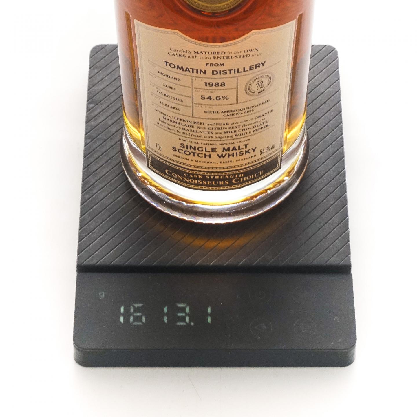 汤马丁 32年 1988-2021 Connoisseurs Choice GM 桶强