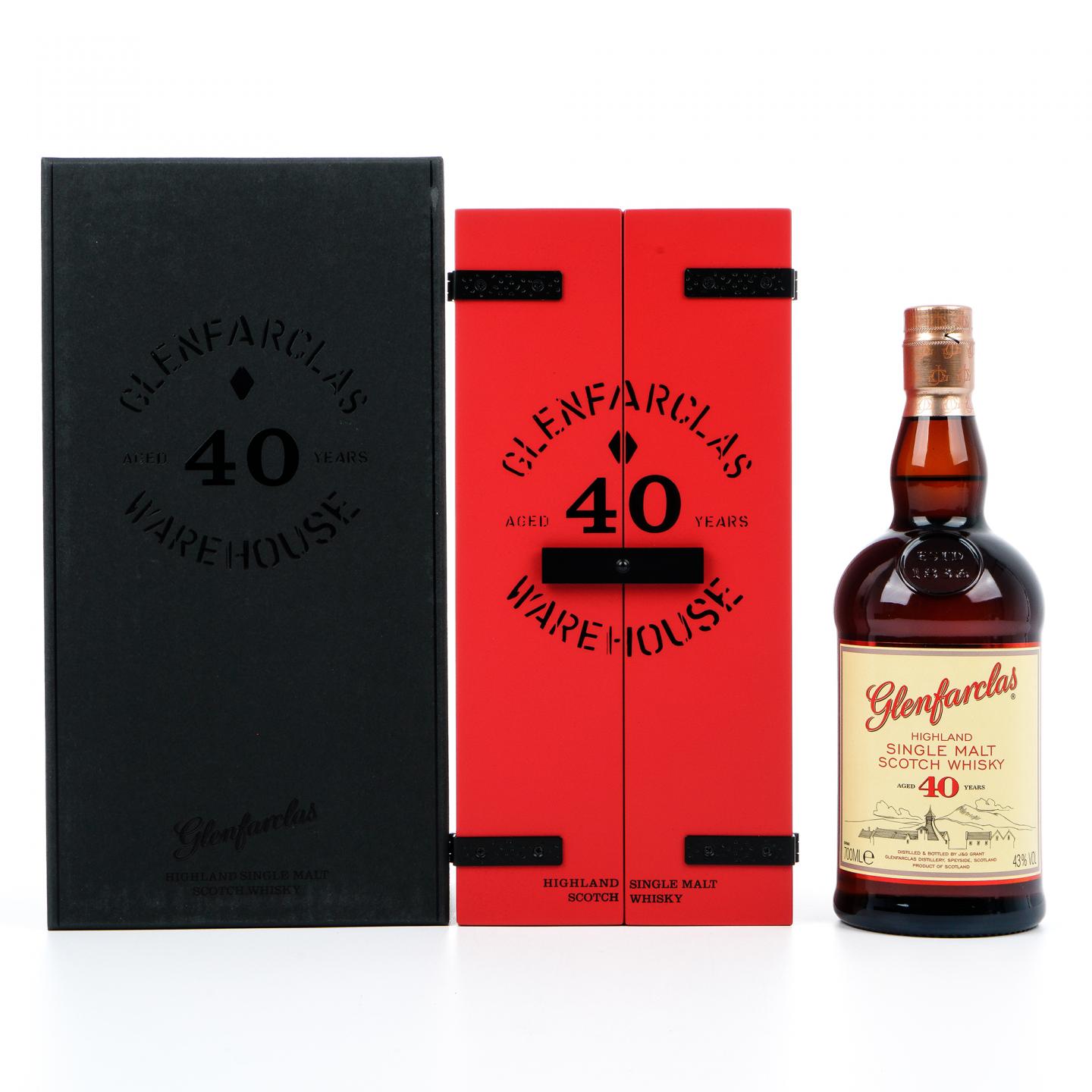 格兰花格 40年 红礼盒版 700ml