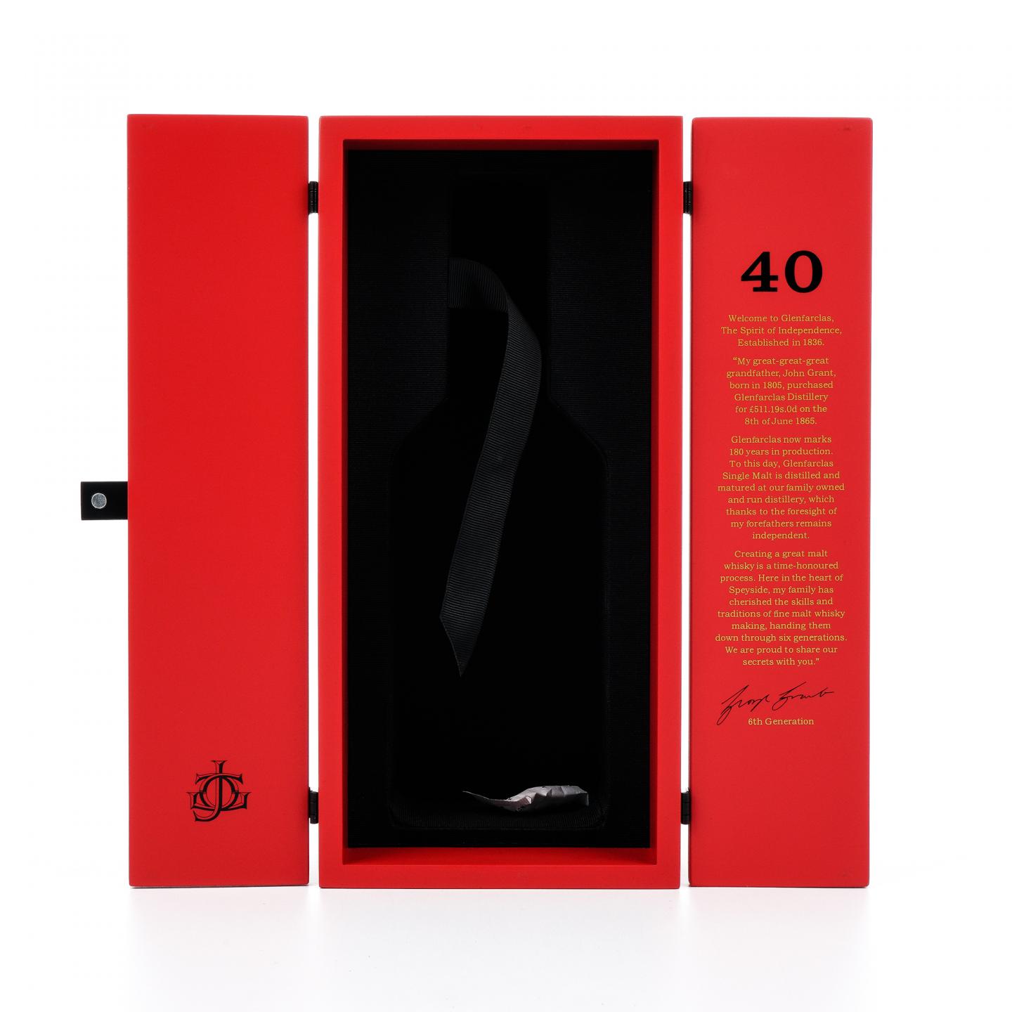 格兰花格 40年 红礼盒版 700ml