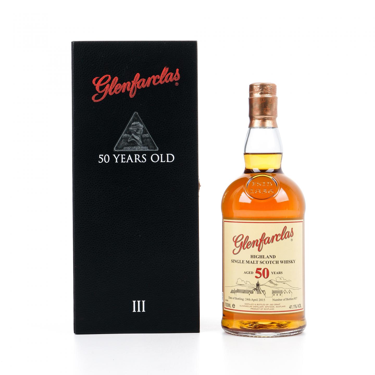格兰花格 50年 2015 礼盒 700ml